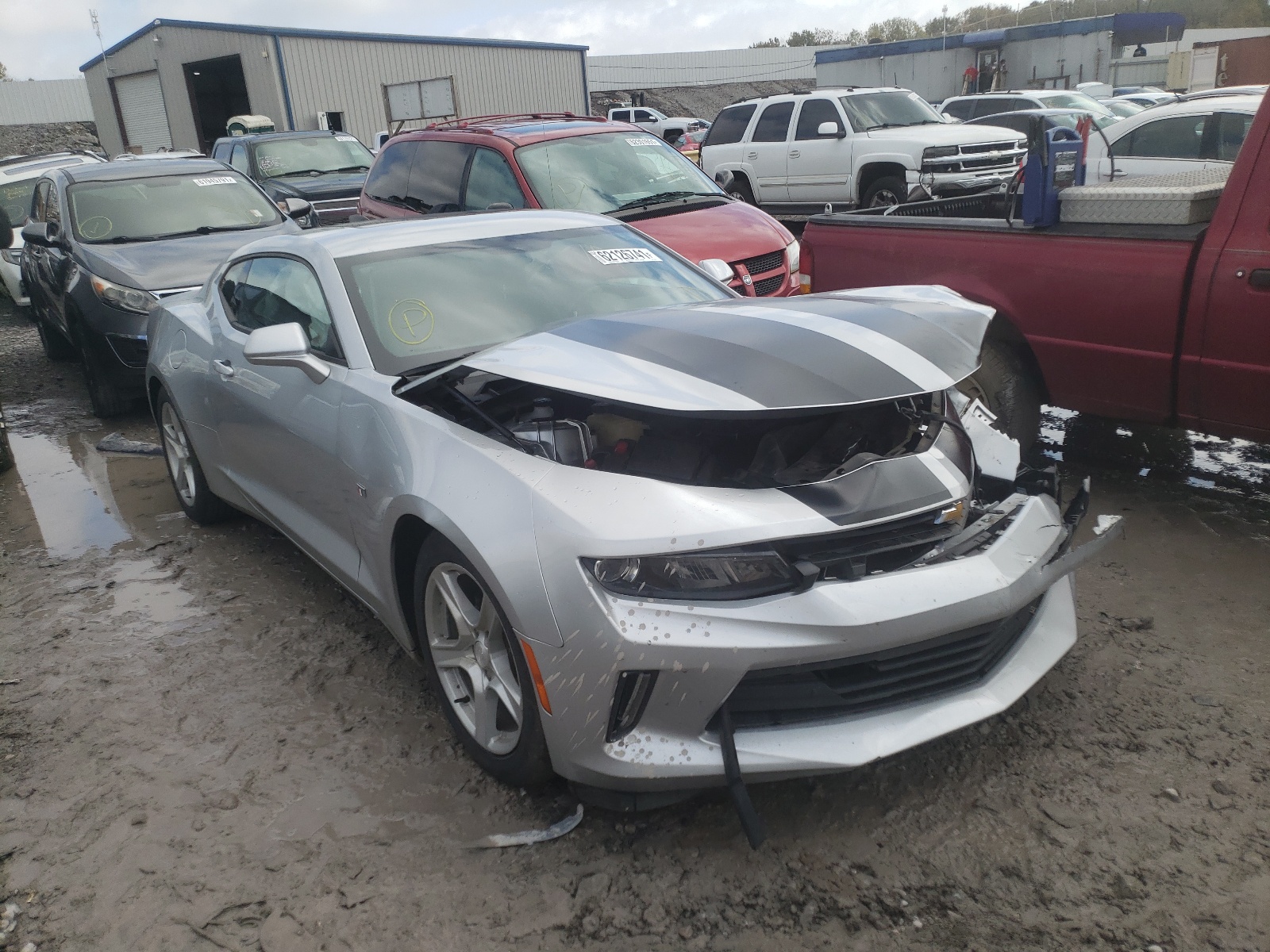 Photo 1 from auction – 2018 CHEVROLET CAMARO LT with VIN 1G1FB1RS2J0187024