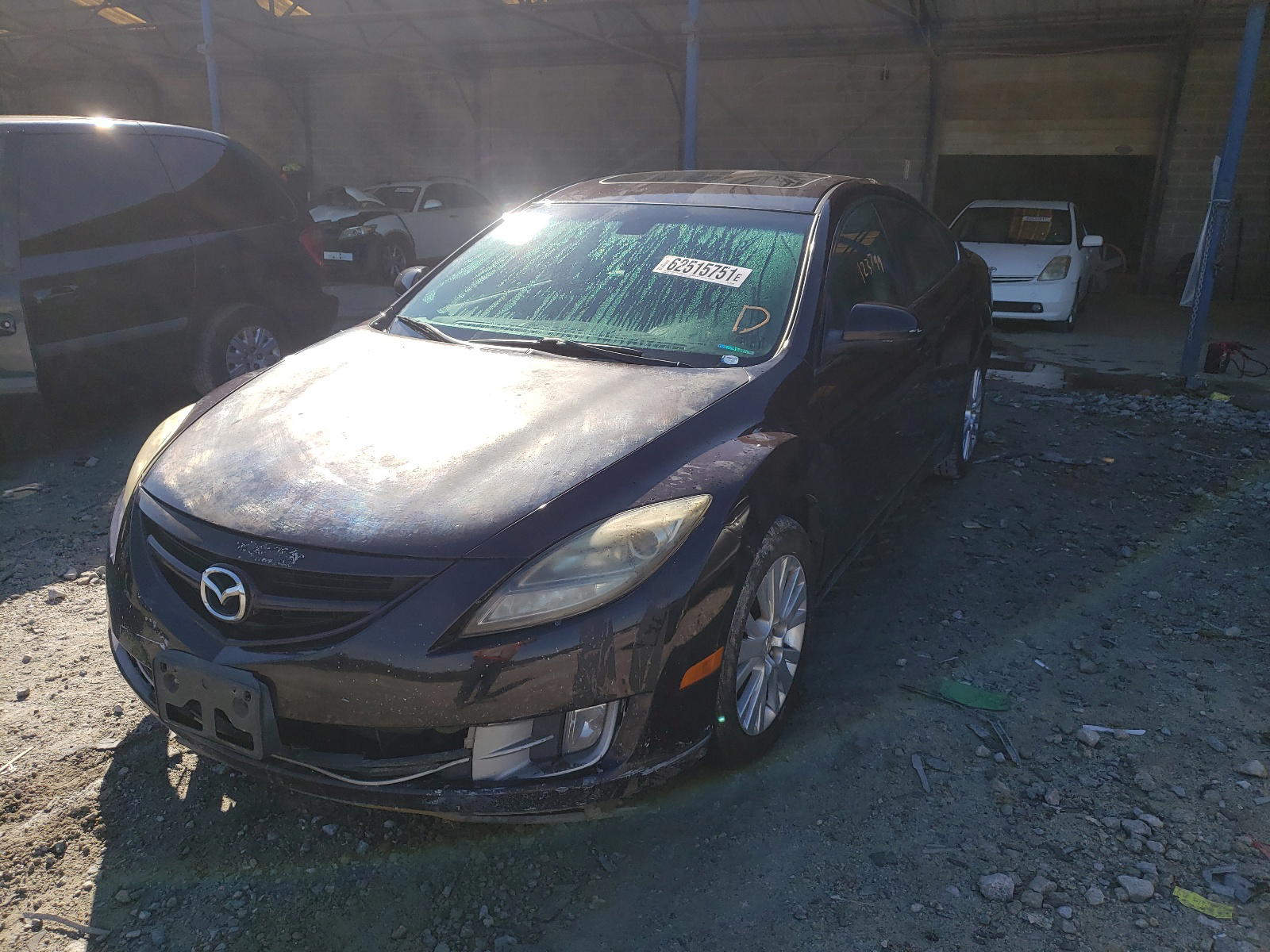 Photo 2 from auction – 2009 MAZDA 6 I with VIN 1YVHP82A295M04818