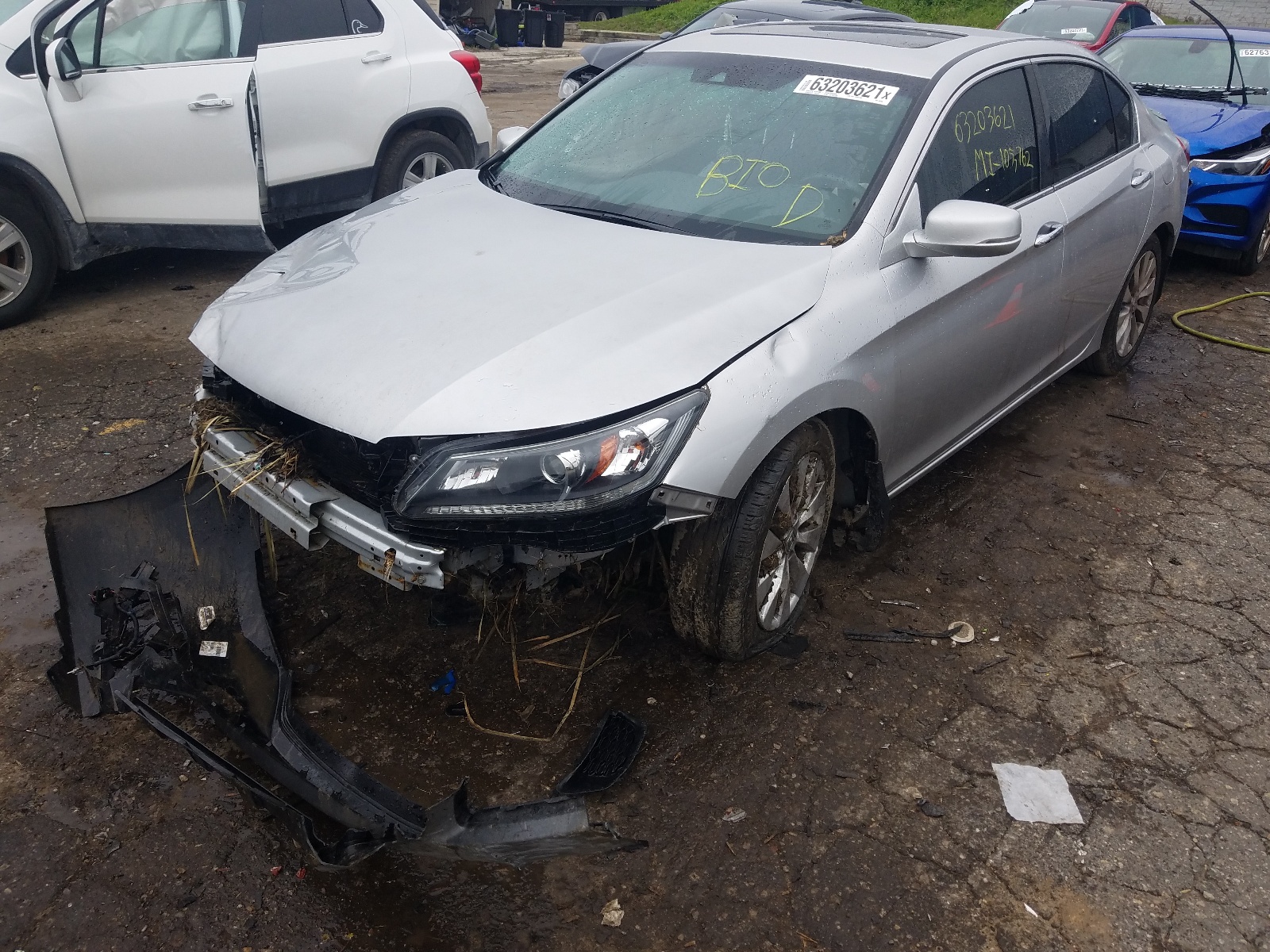 Photo 2 from auction – 2014 HONDA ACCORD EXL with VIN 1HGCR2F84EA220966