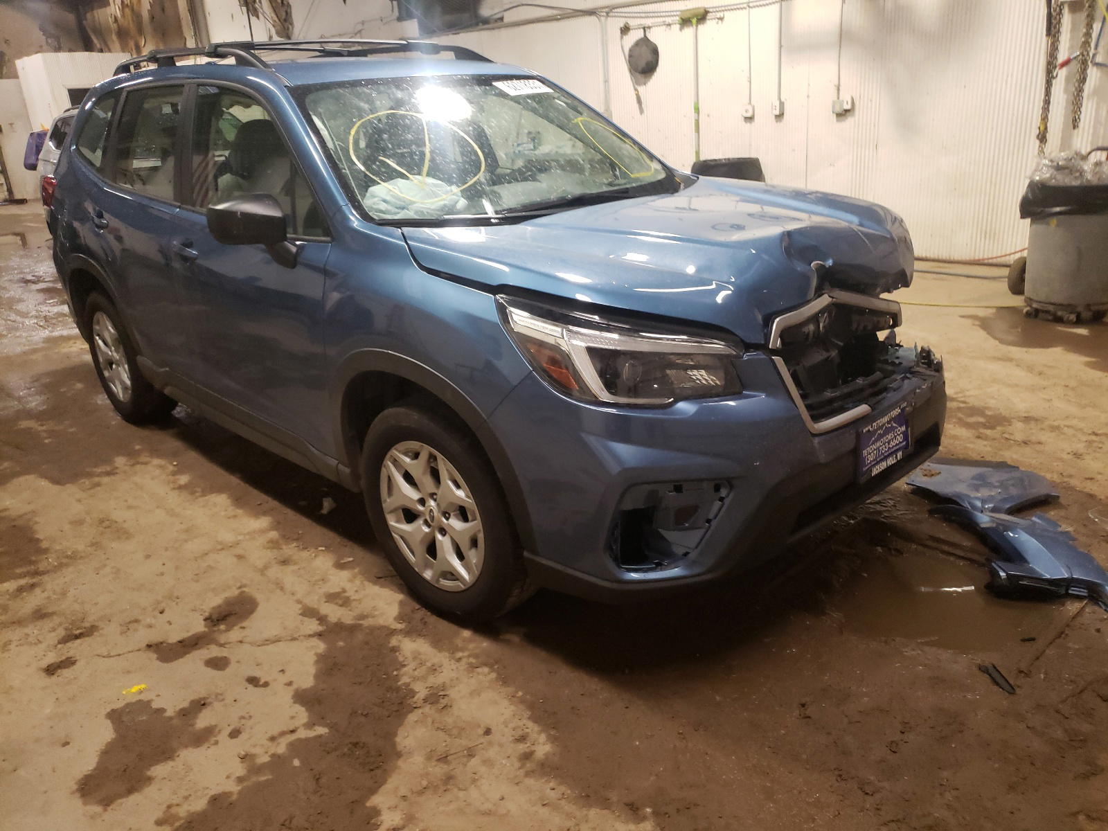 SUBARU FORESTER 2021 with VIN JF2SKADC2MH469127 - Photo from auction