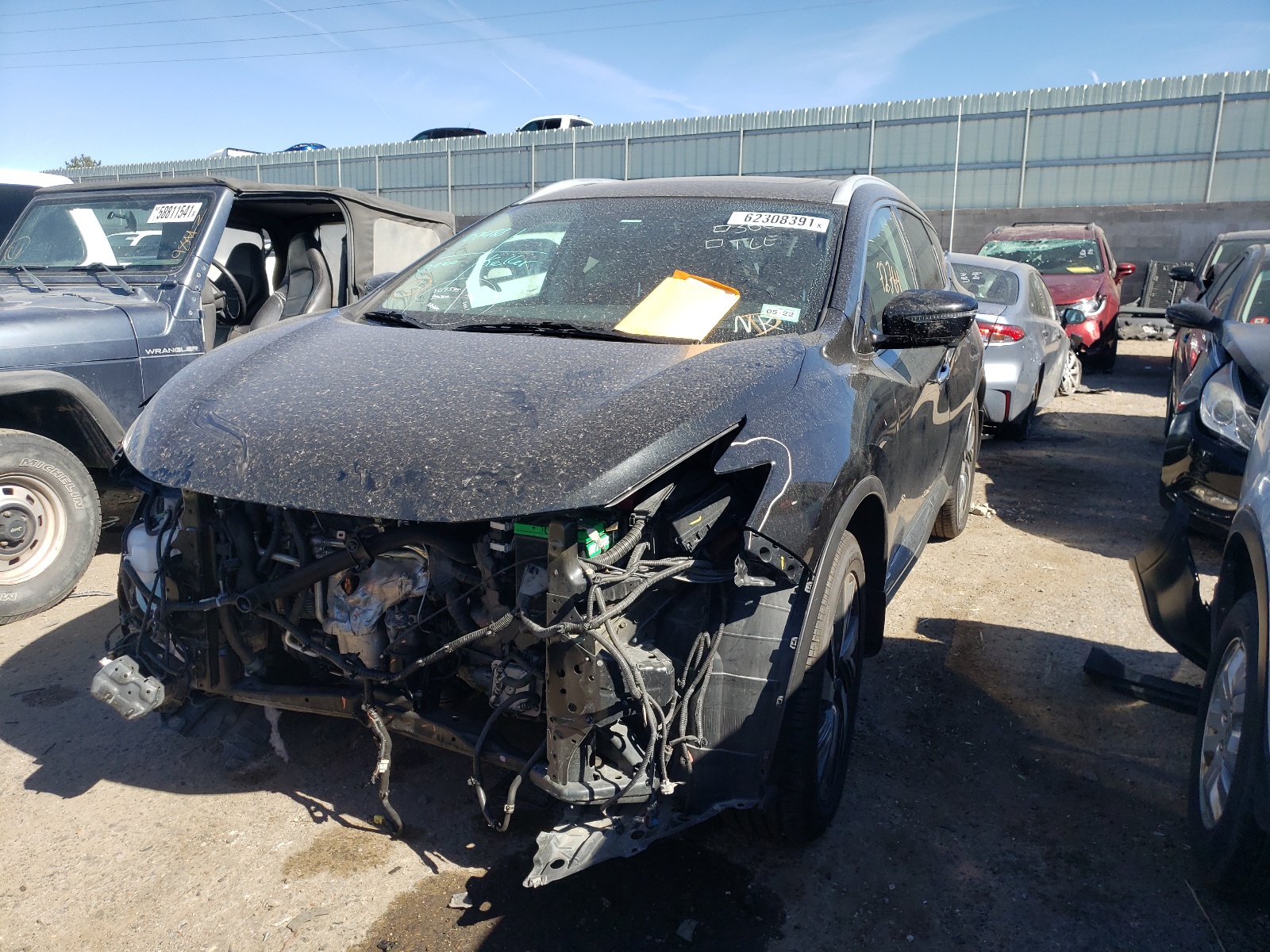 Photo 2 from auction – 2016 NISSAN MURANO S with VIN 5N1AZ2MG5GN161448