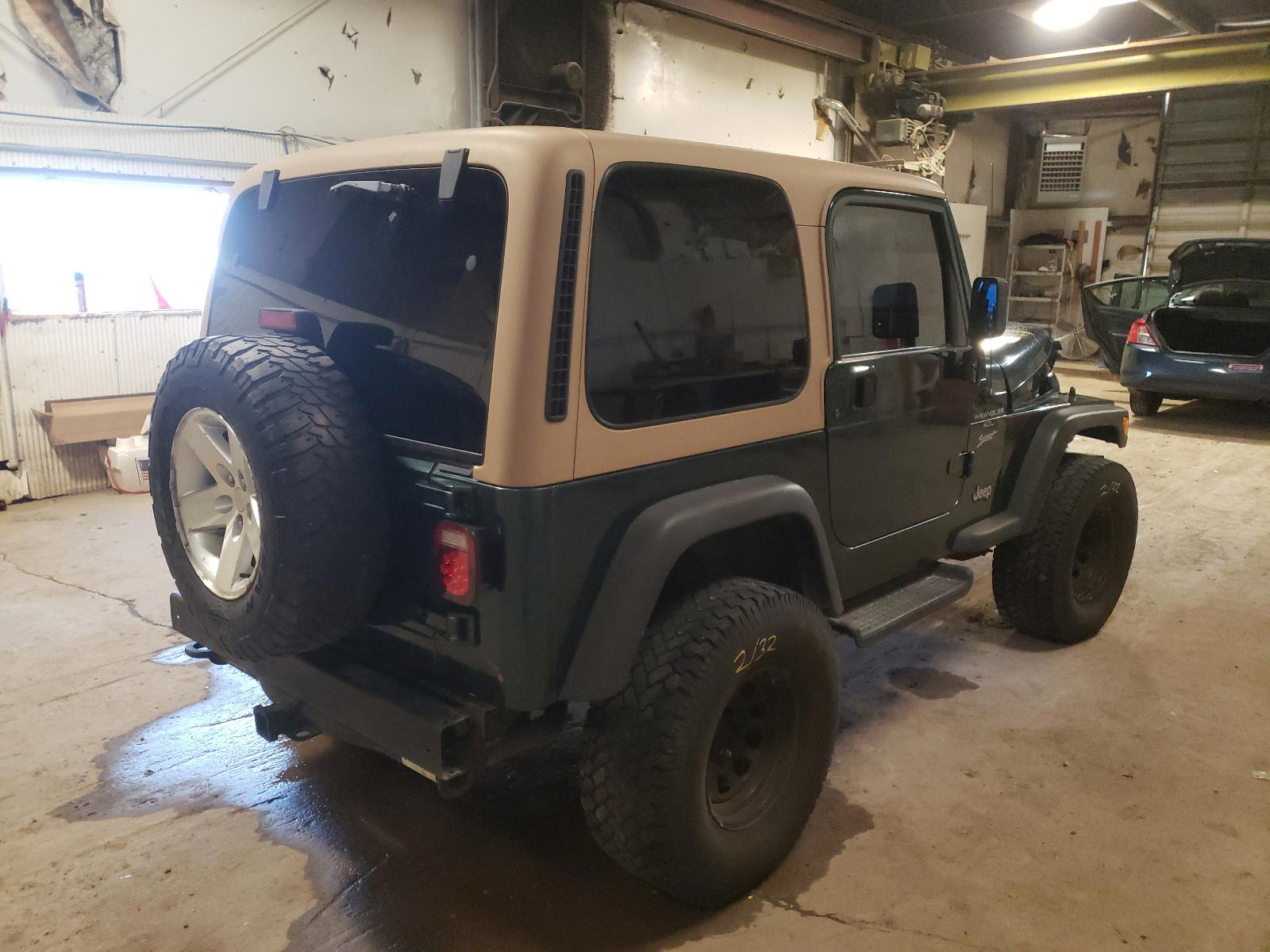 Photo 4 from auction – 2000 JEEP WRANGLER / with VIN 1J4FA49S9YP741442