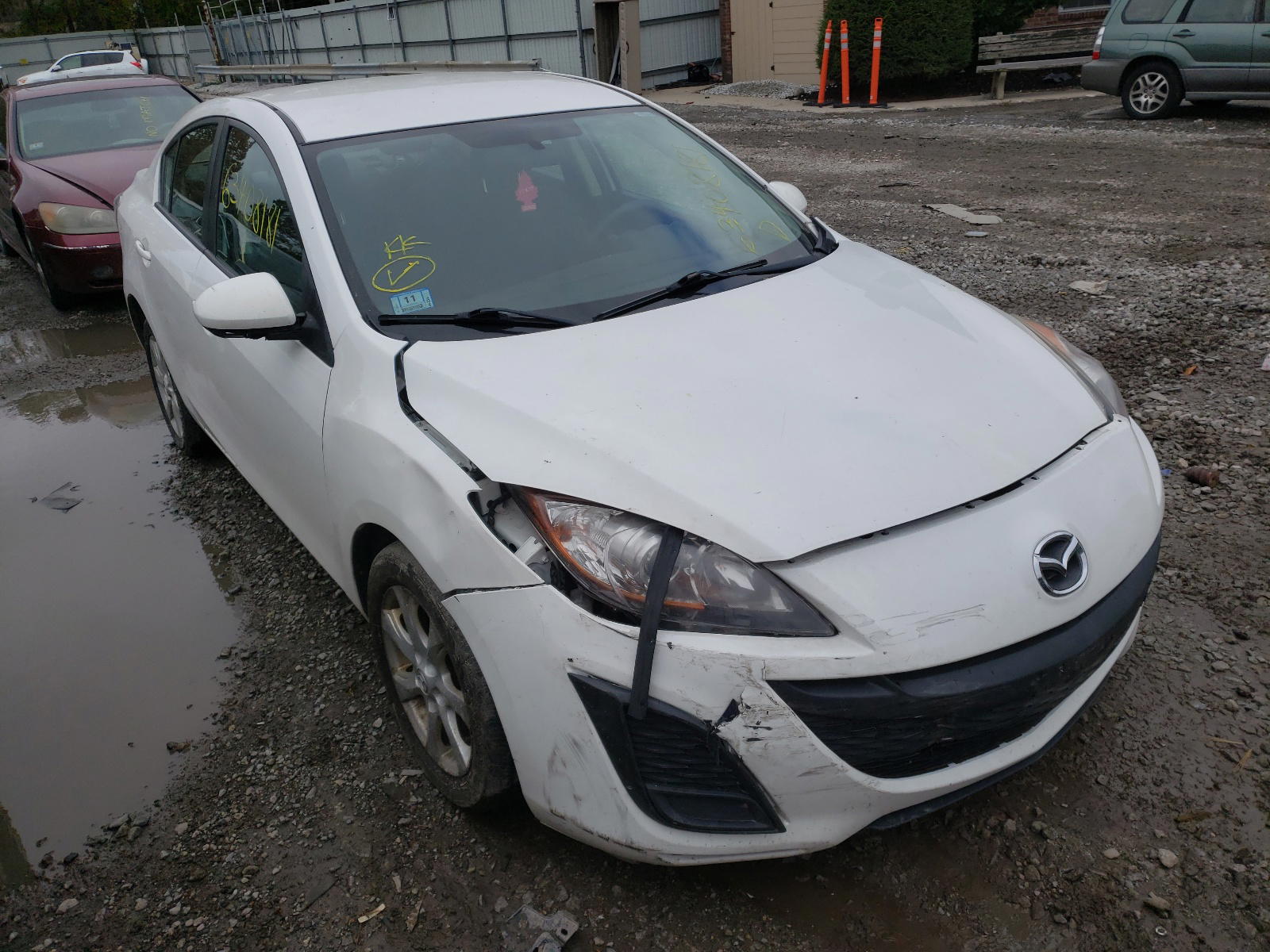 MAZDA 3 I 2011 with VIN JM1BL1VGXB1436606 - Photo from auction
