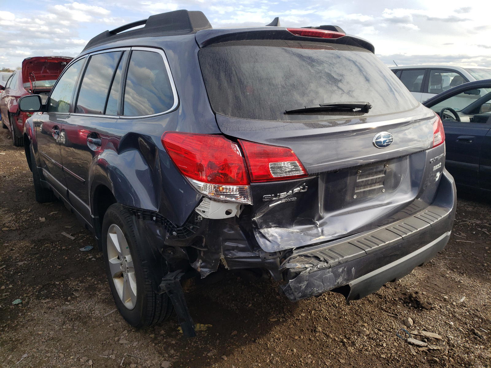 Photo 3 from auction – 2014 SUBARU OUTBACK 2. with VIN 4S4BRBDC5E3200081