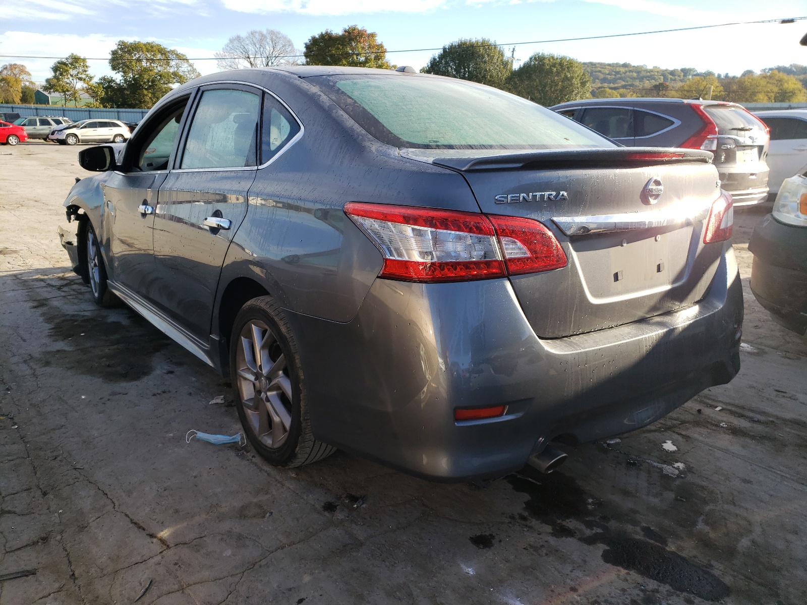 Photo 3 from auction – 2015 NISSAN SENTRA S with VIN 3N1AB7AP8FY243754