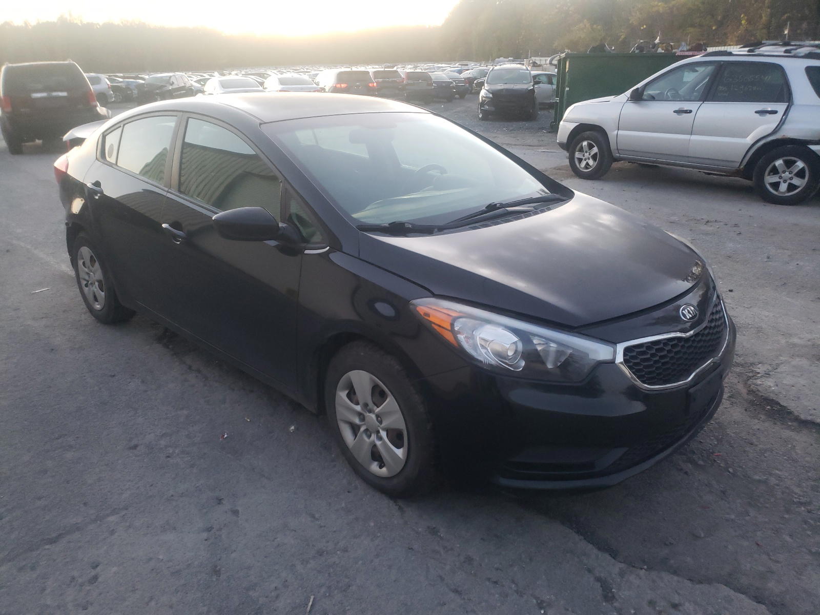 KIA FORTE LX 2016 with VIN KNAFK4A62G5525005 - Photo from auction