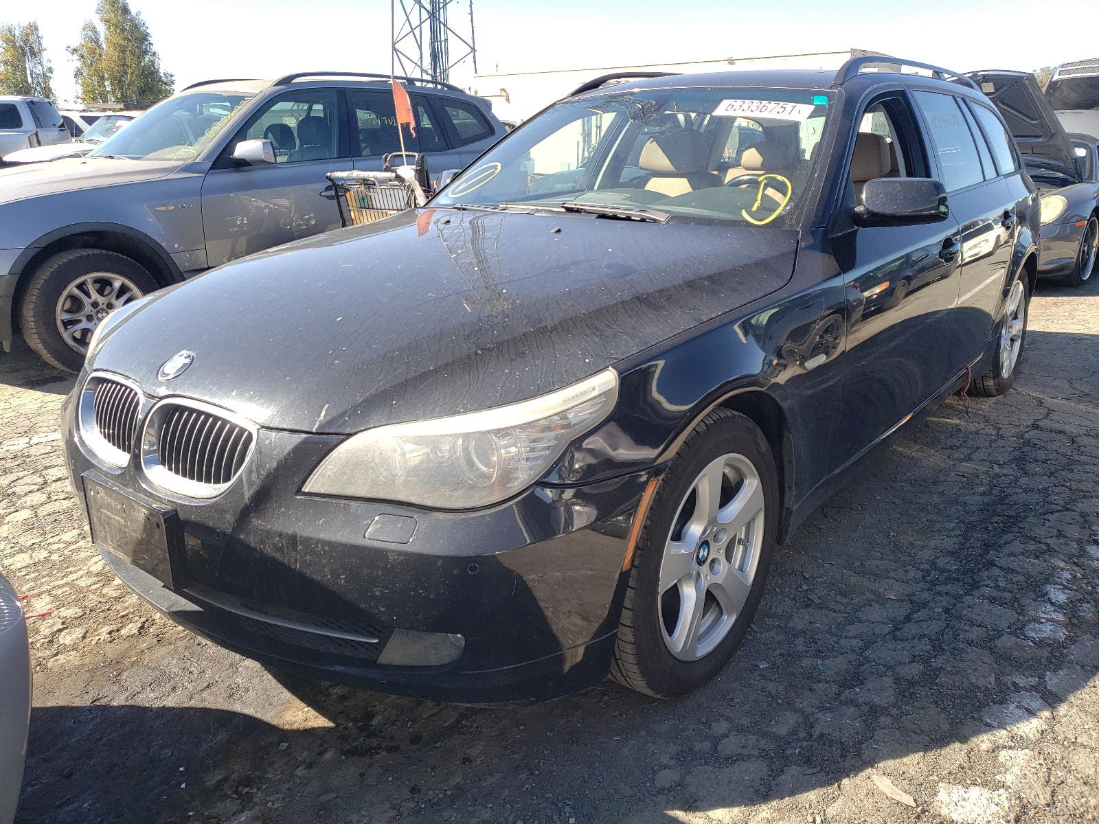 Photo 2 from auction – 2008 BMW 535 XI with VIN WBAPT73578CX02264