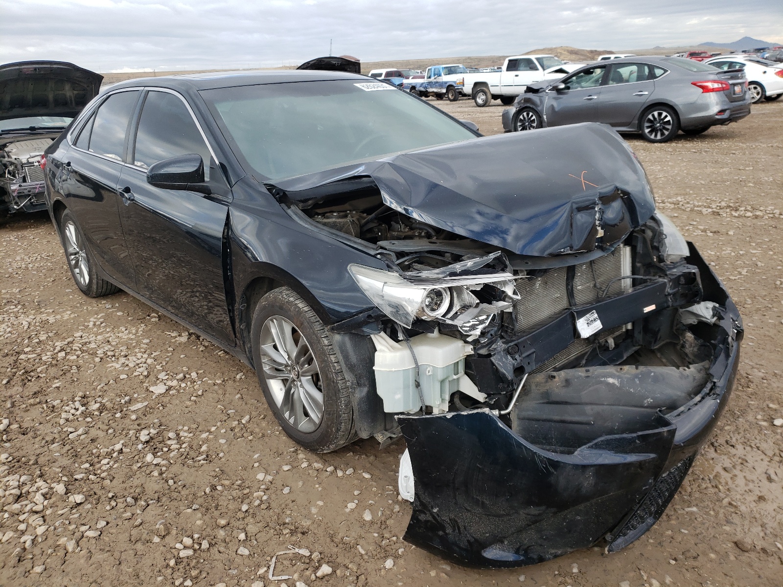 TOYOTA CAMRY LE 2015 with VIN 4T1BF1FK2FU481369 - Photo from auction