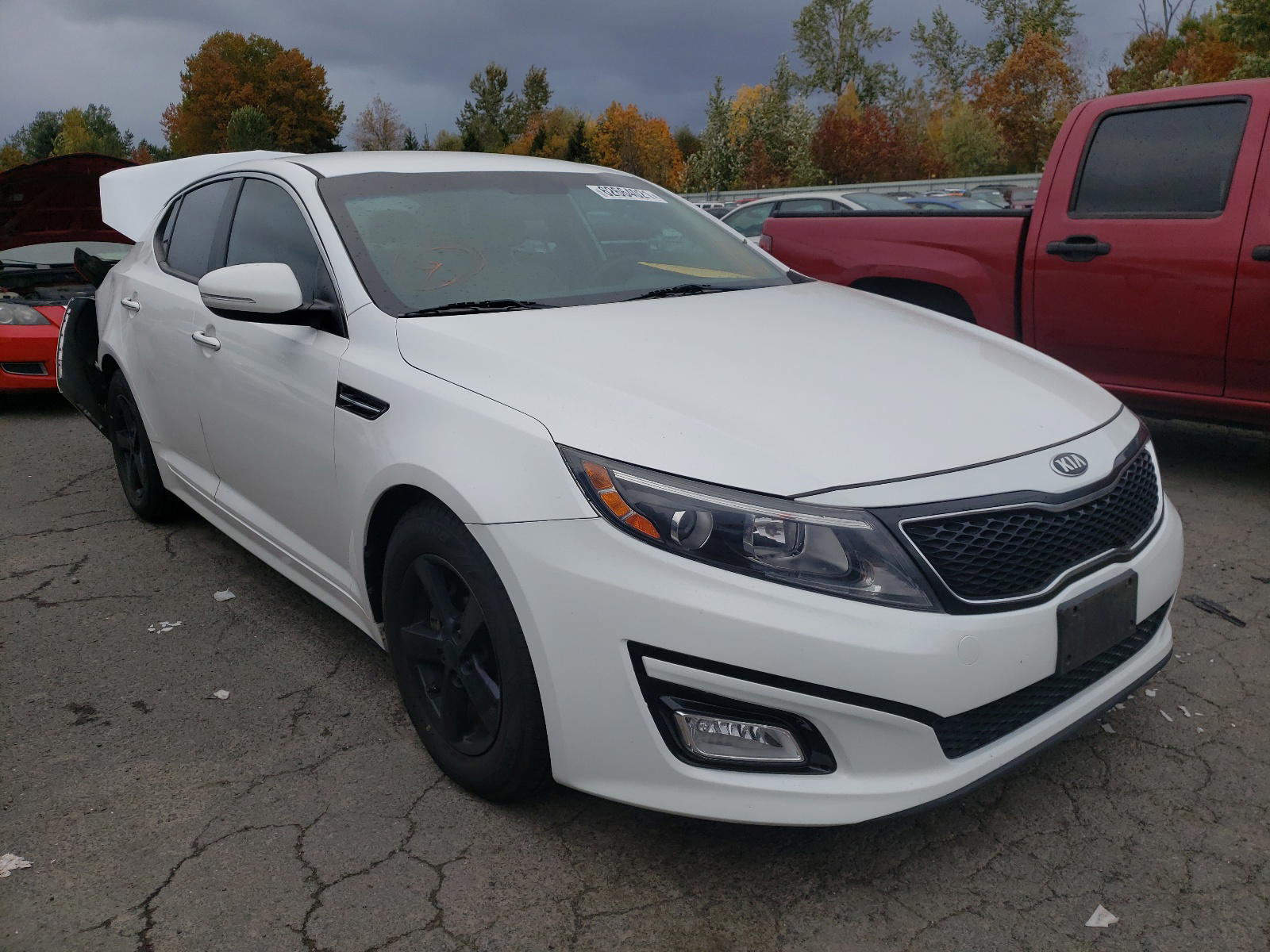 KIA OPTIMA LX 2015 with VIN KNAGM4A72F5546281 - Photo from auction