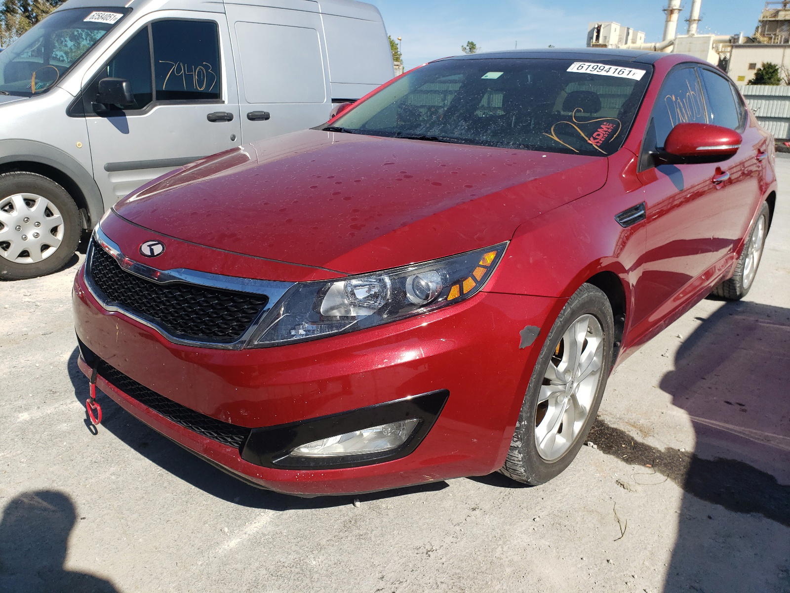 Photo 2 from auction – 2012 KIA OPTIMA EX with VIN 5XXGN4A74CG057565