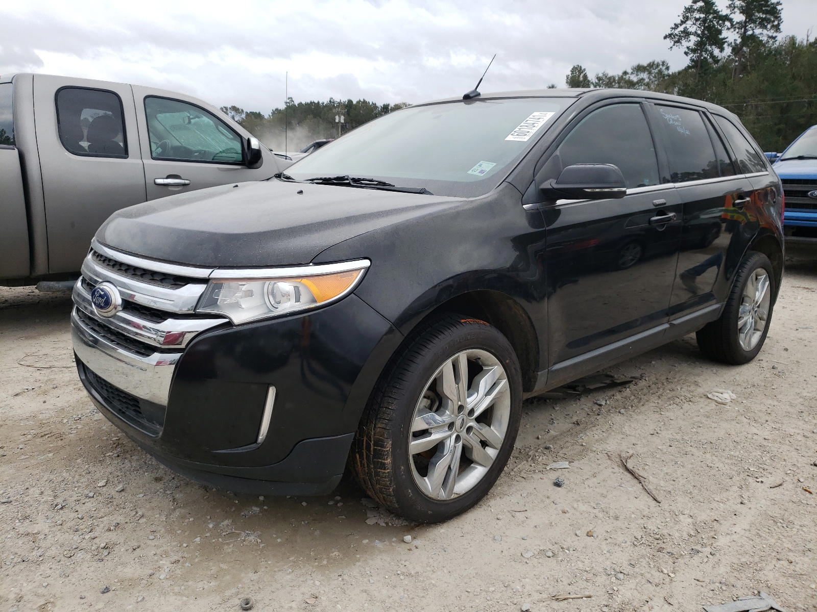 Photo 2 from auction – 2014 FORD EDGE LIMIT with VIN 2FMDK3KC9EBB35323