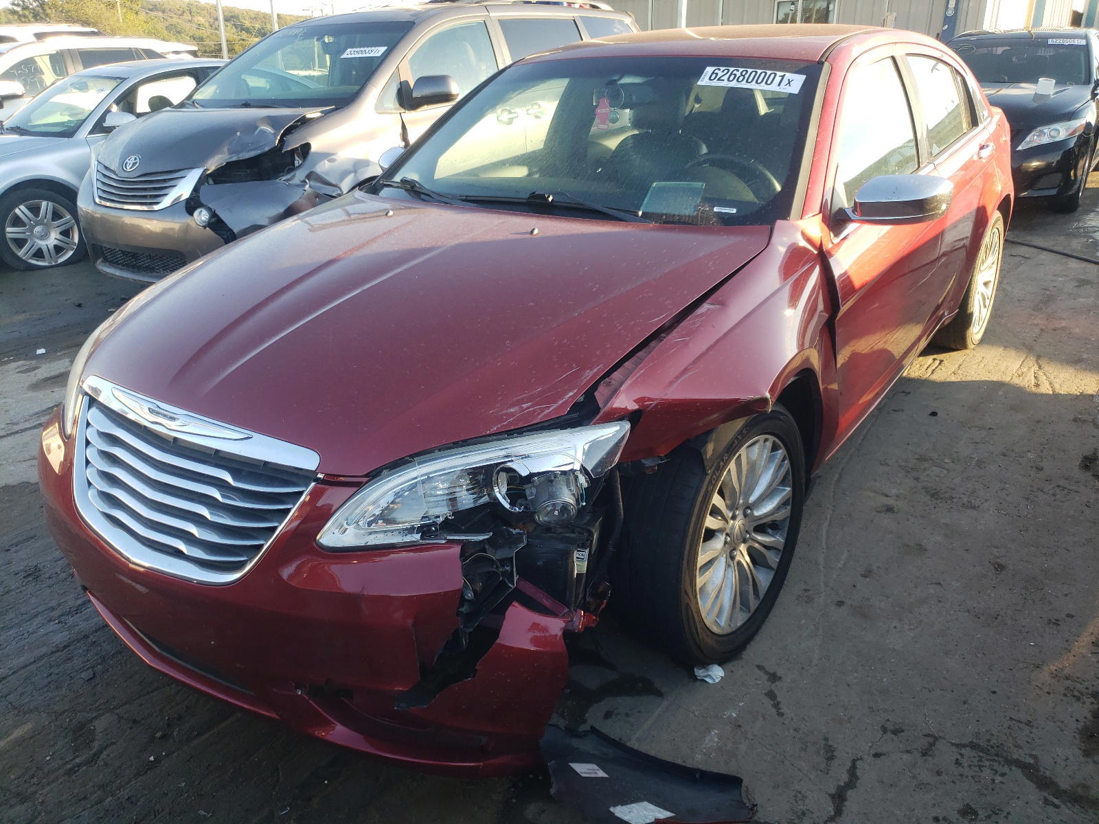 Photo 2 from auction – 2011 CHRYSLER 200 LIMITE with VIN 1C3BC2FGXBN582067