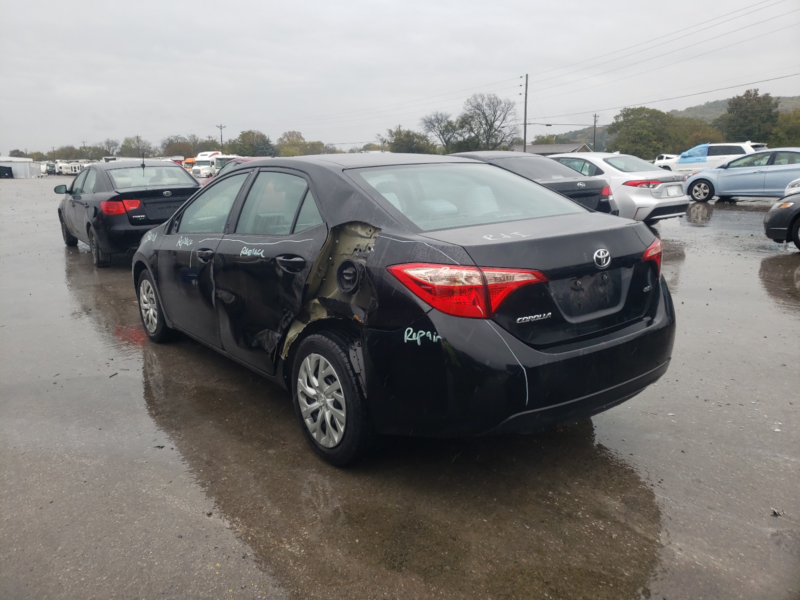 Photo 3 from auction – 2017 TOYOTA COROLLA L with VIN 2T1BURHE9HC789414
