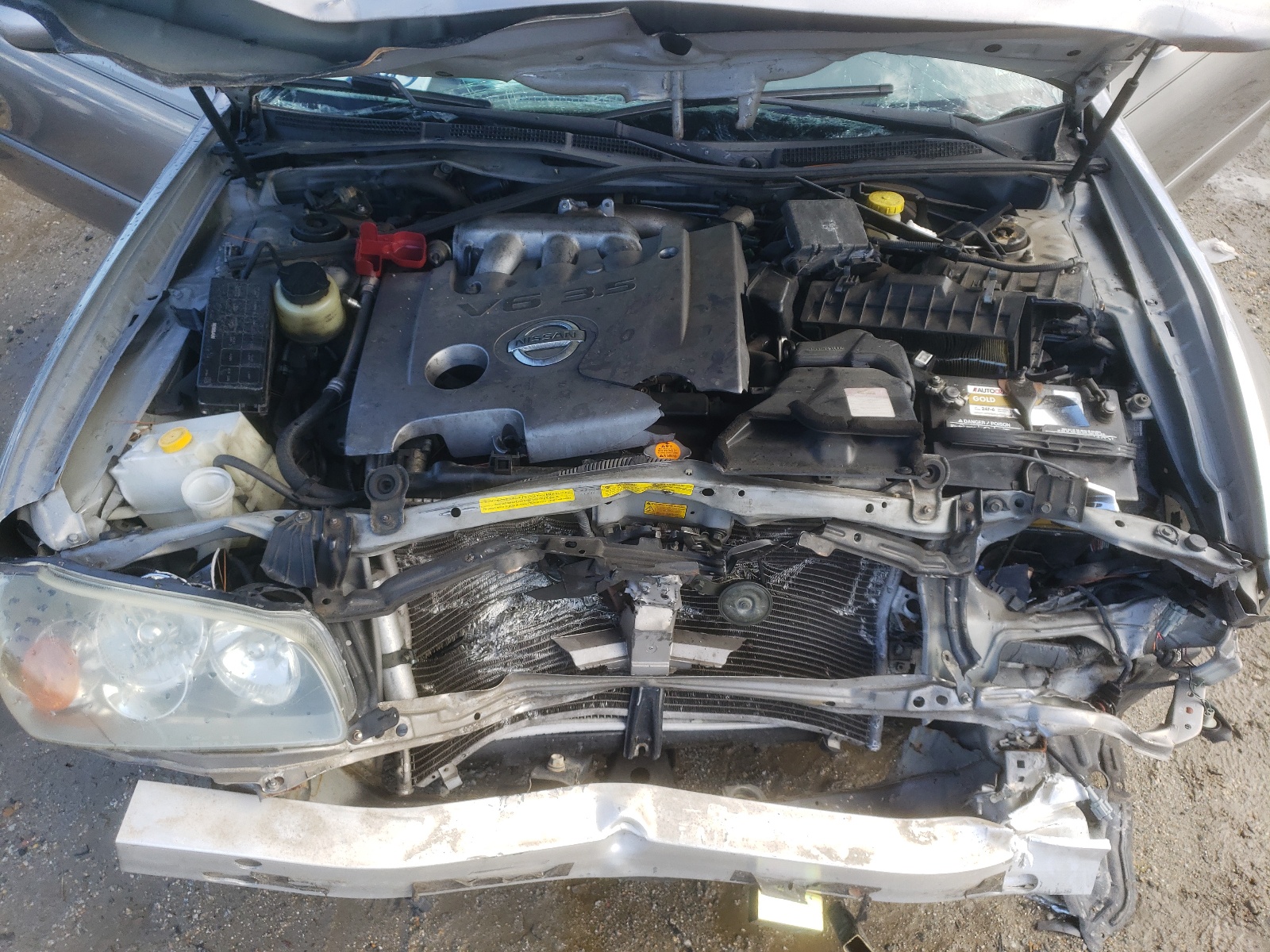 Photo 7 from auction – 2003 NISSAN MAXIMA GLE with VIN JN1DA31A13T430343