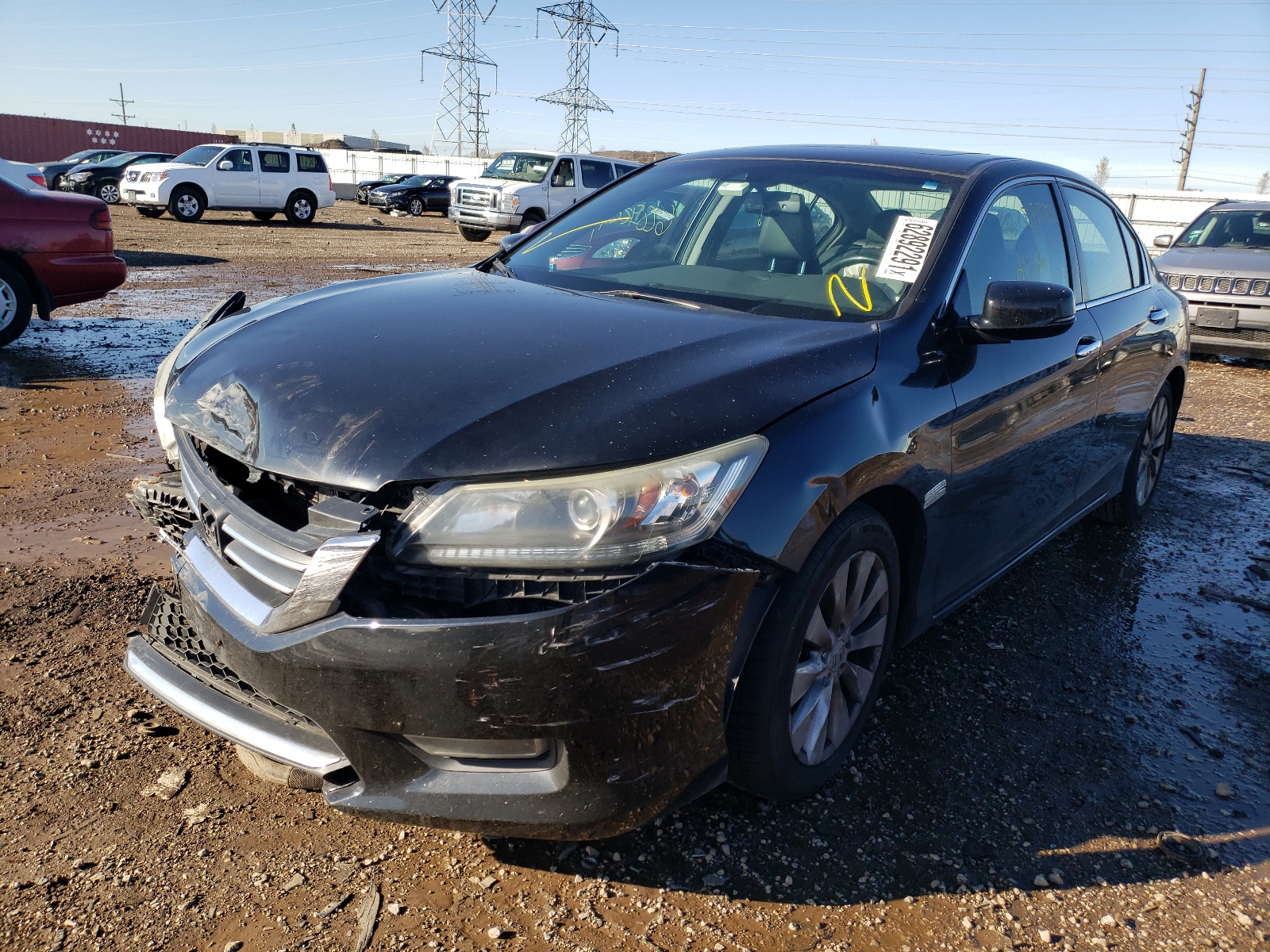 Photo 2 from auction – 2013 HONDA ACCORD EXL with VIN 1HGCR2F87DA223133