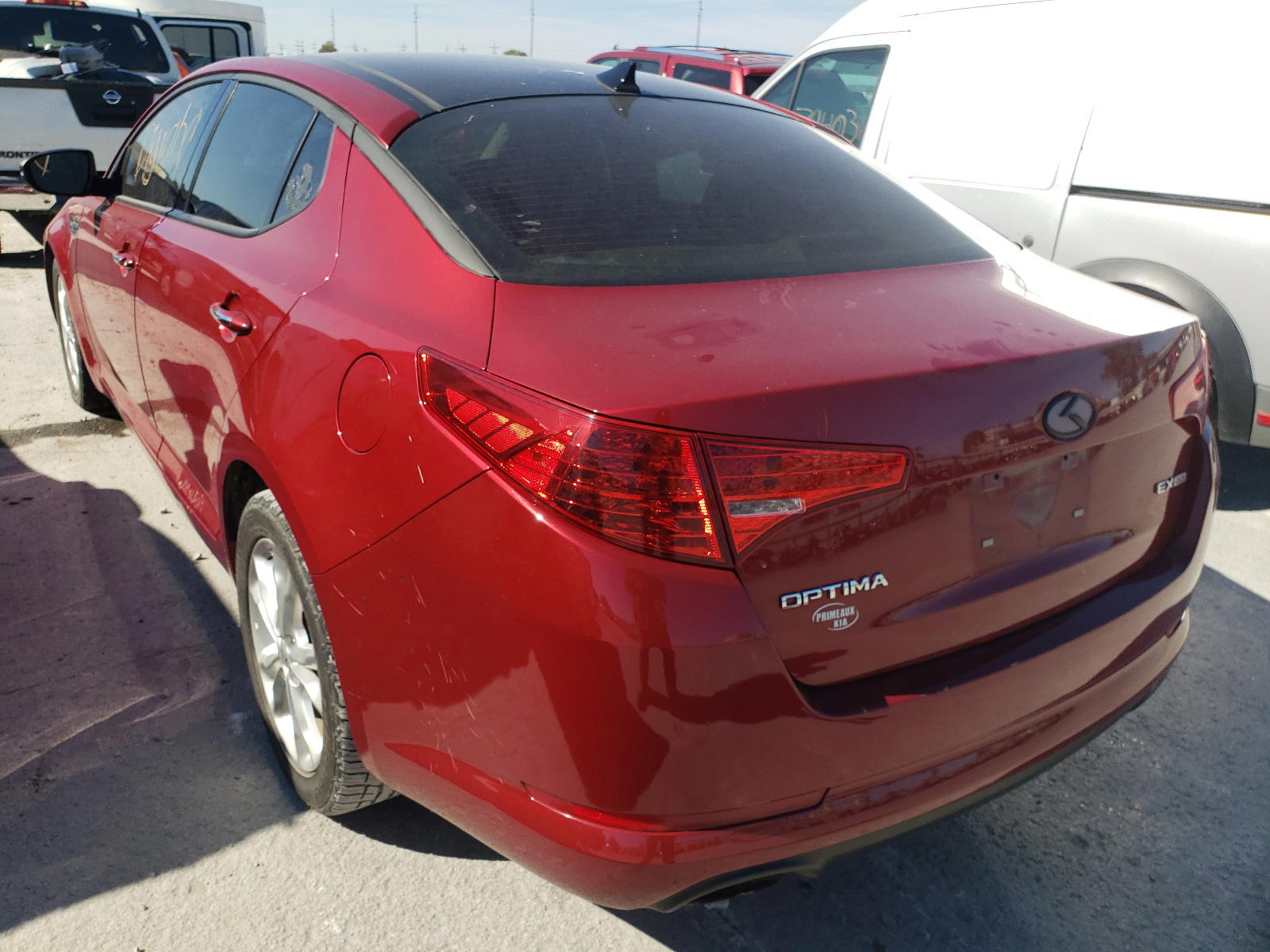 Photo 3 from auction – 2012 KIA OPTIMA EX with VIN 5XXGN4A74CG057565