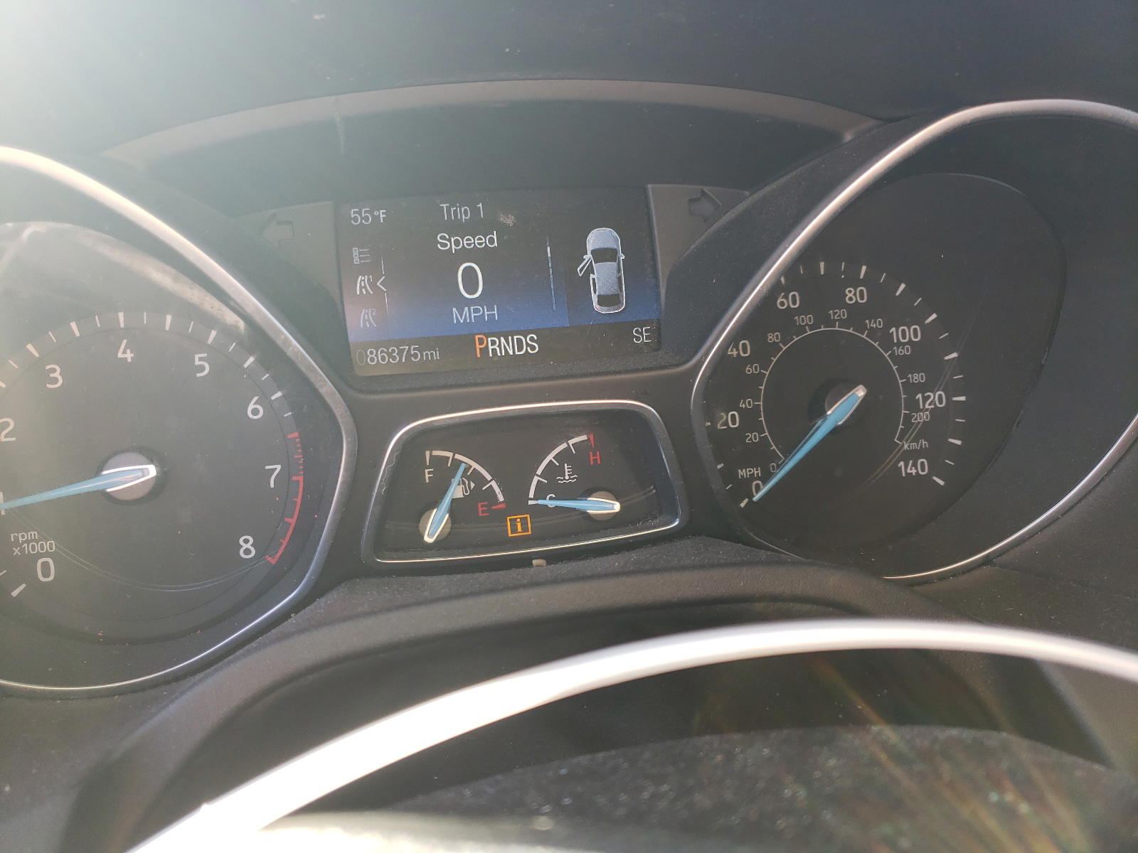 Photo 8 from auction – 2016 FORD FOCUS SE with VIN 1FADP3KE1GL326735