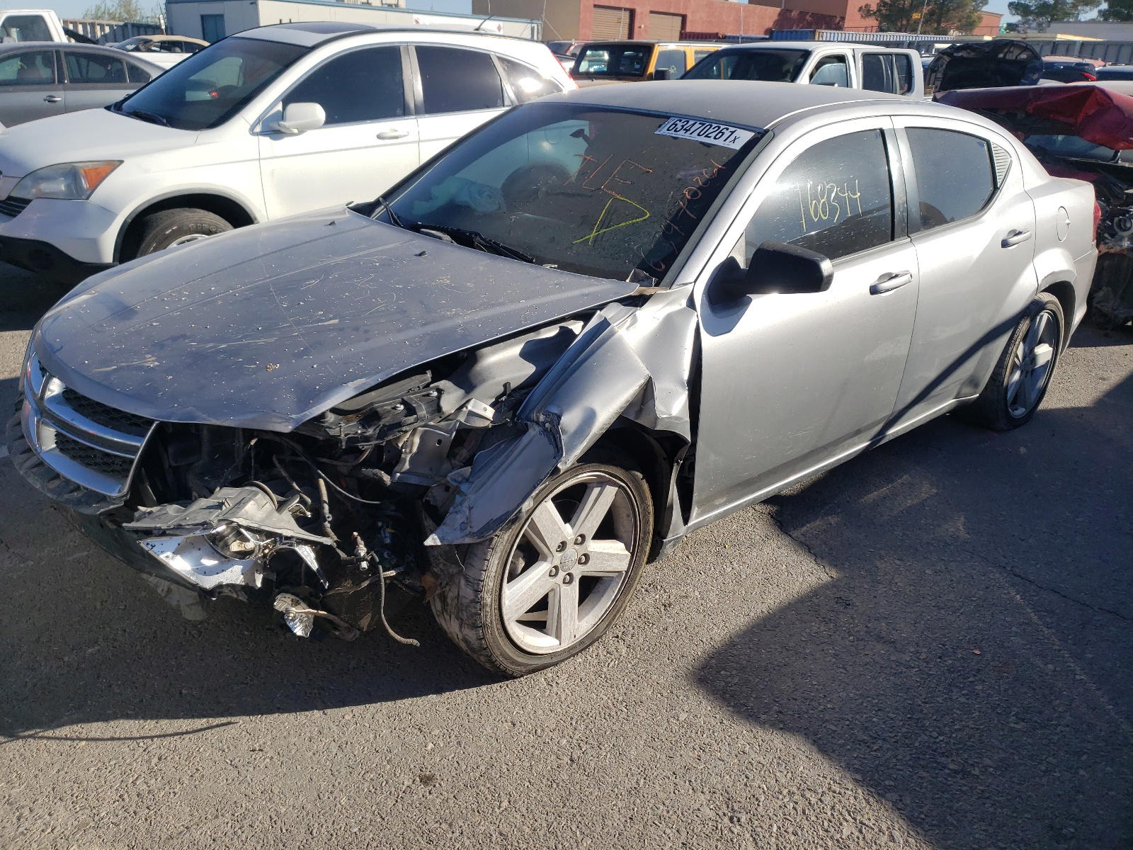 Photo 2 from auction – 2014 DODGE AVENGER SE with VIN 1C3CDZAB4EN110540