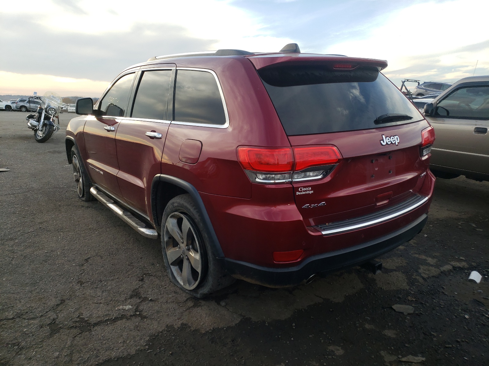 Photo 3 from auction – 2014 JEEP GRAND CHER with VIN 1C4RJFBG0EC266268