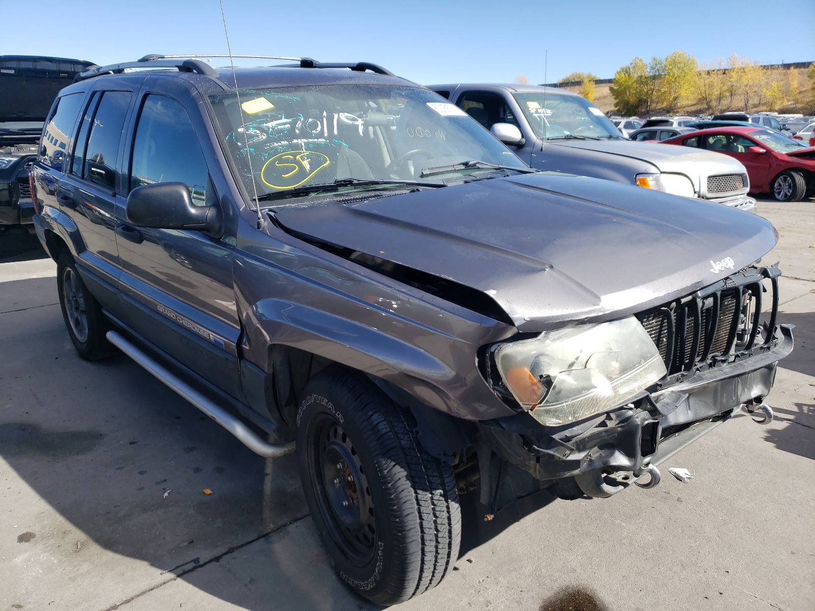 Photo 1 from auction – 2004 JEEP GRAND CHER with VIN 1J4GW48S64C232871