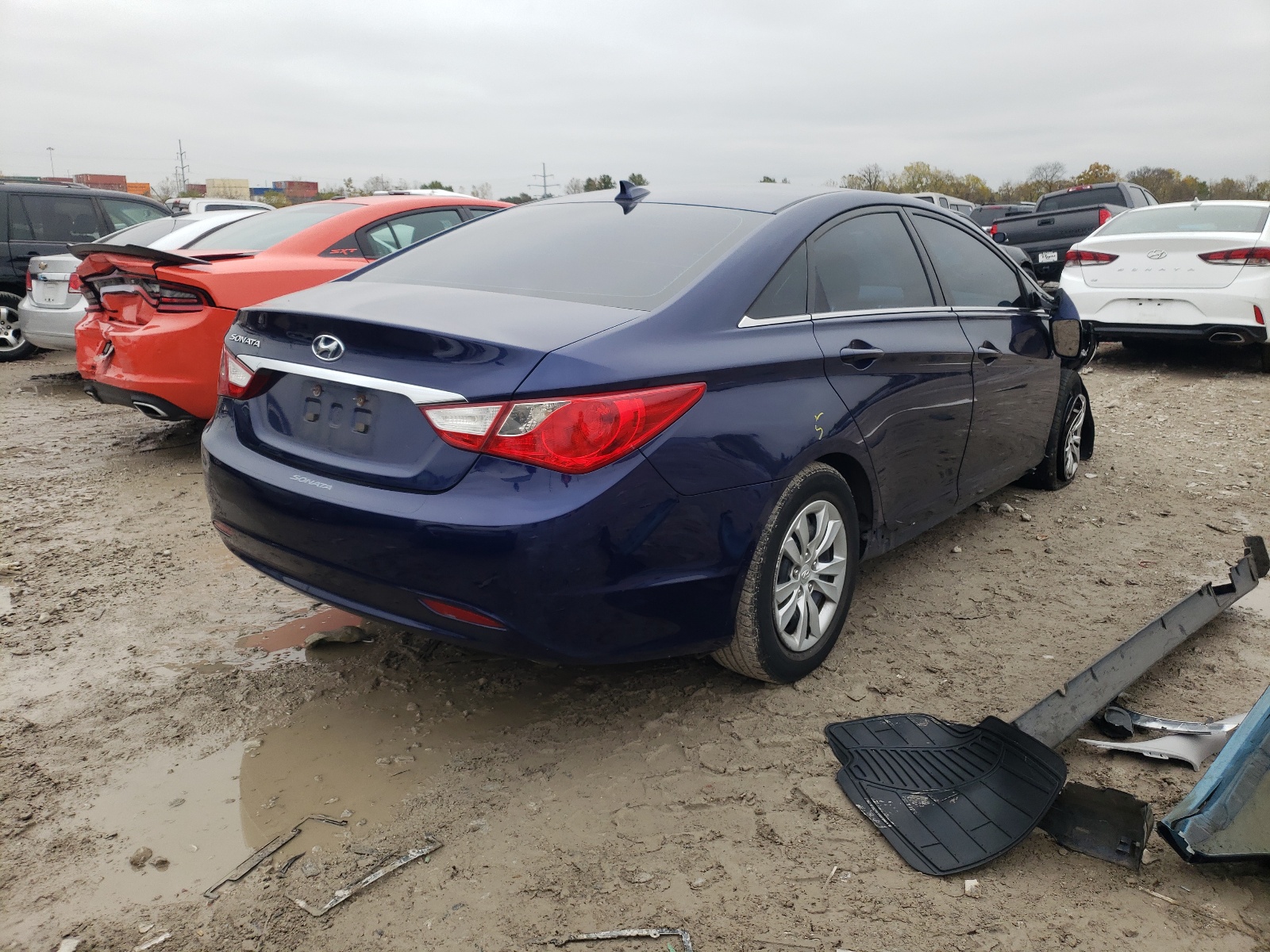Photo 4 from auction – 2012 HYUNDAI SONATA GLS with VIN 5NPEB4AC1CH320578