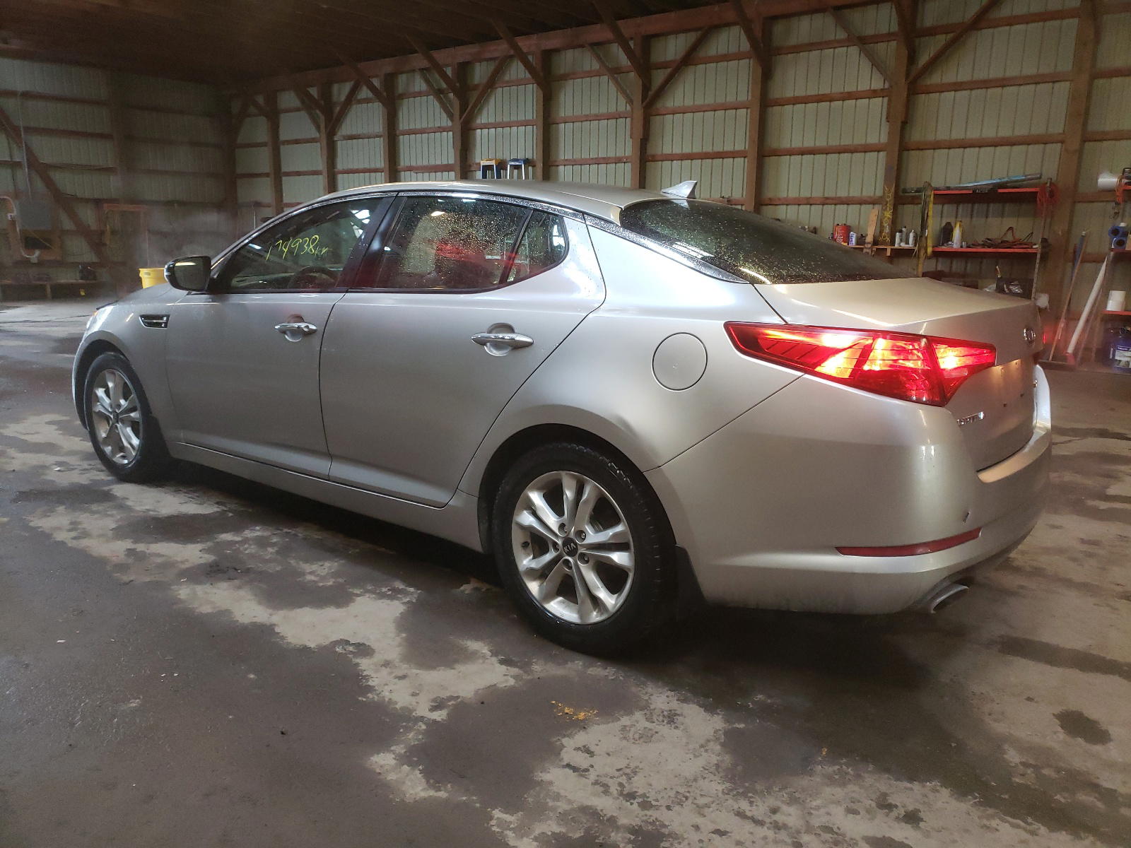 Photo 3 from auction – 2012 KIA OPTIMA EX with VIN KNAGN4A79C5254734