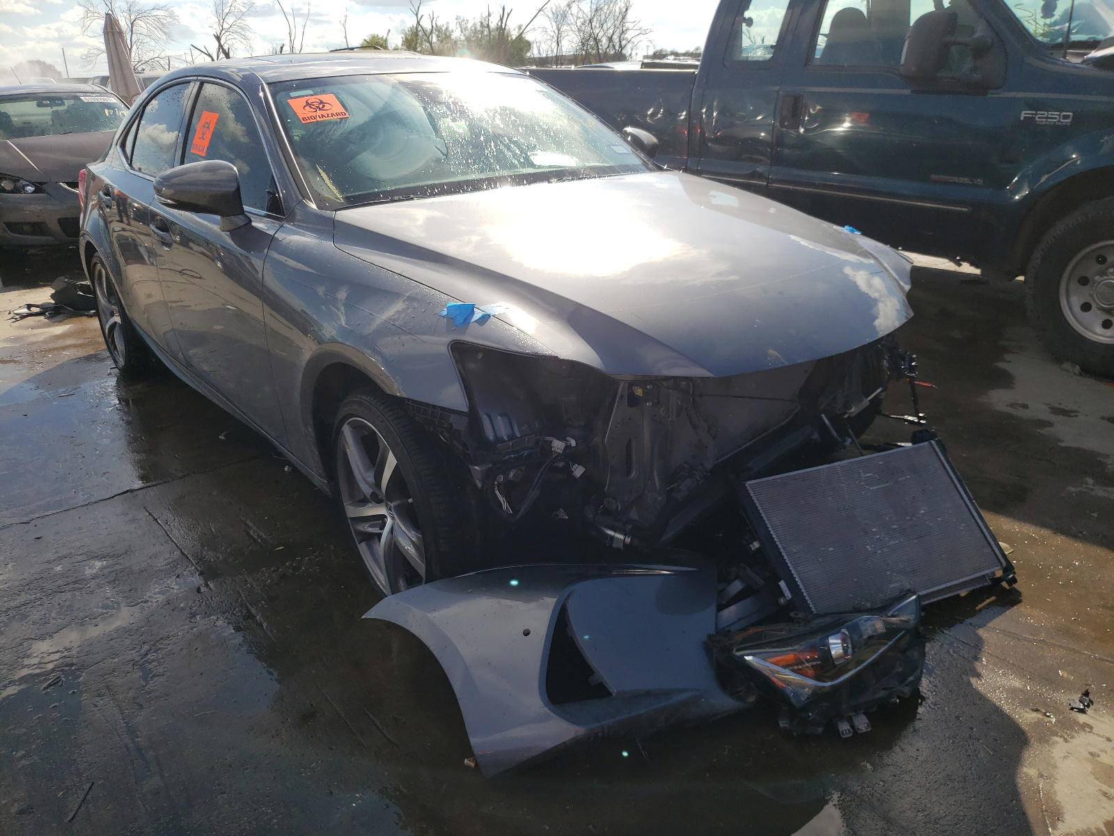 LEXUS IS 300 2018 with VIN JTHBA1D29J5070154 - Photo from auction