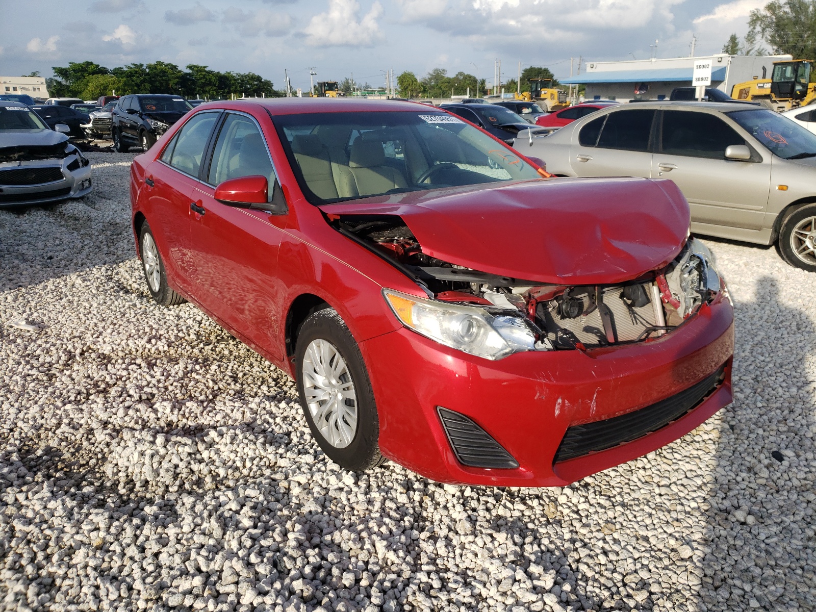Photo 1 from auction – 2014 TOYOTA CAMRY L with VIN 4T1BF1FKXEU800418