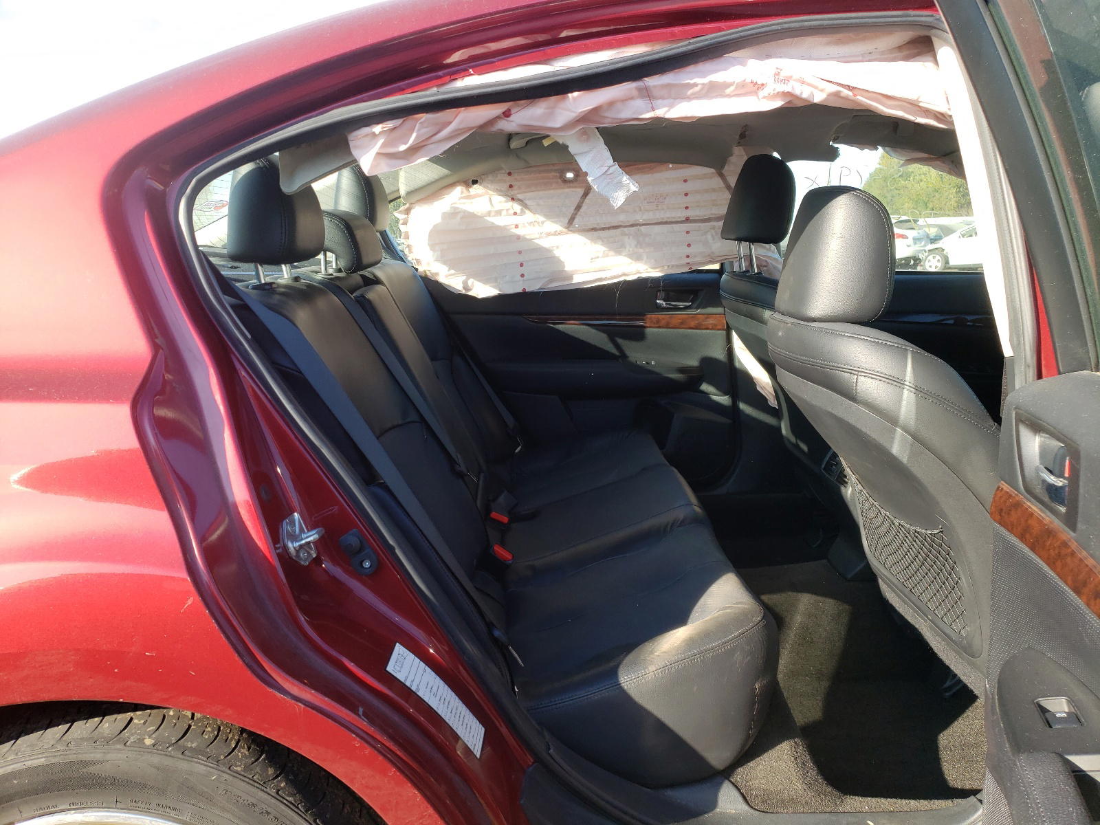 Photo 6 from auction – 2013 SUBARU LEGACY 2.5 with VIN 4S3BMBK65D3040671