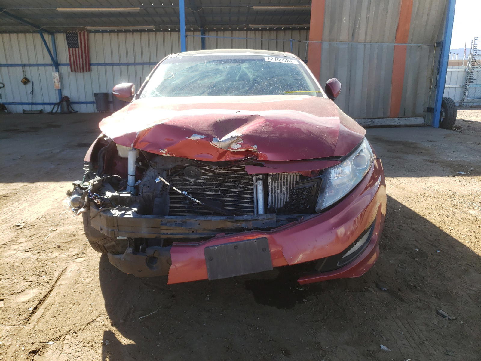 Photo 9 from auction – 2012 KIA OPTIMA SX with VIN 5XXGR4A69CG005120