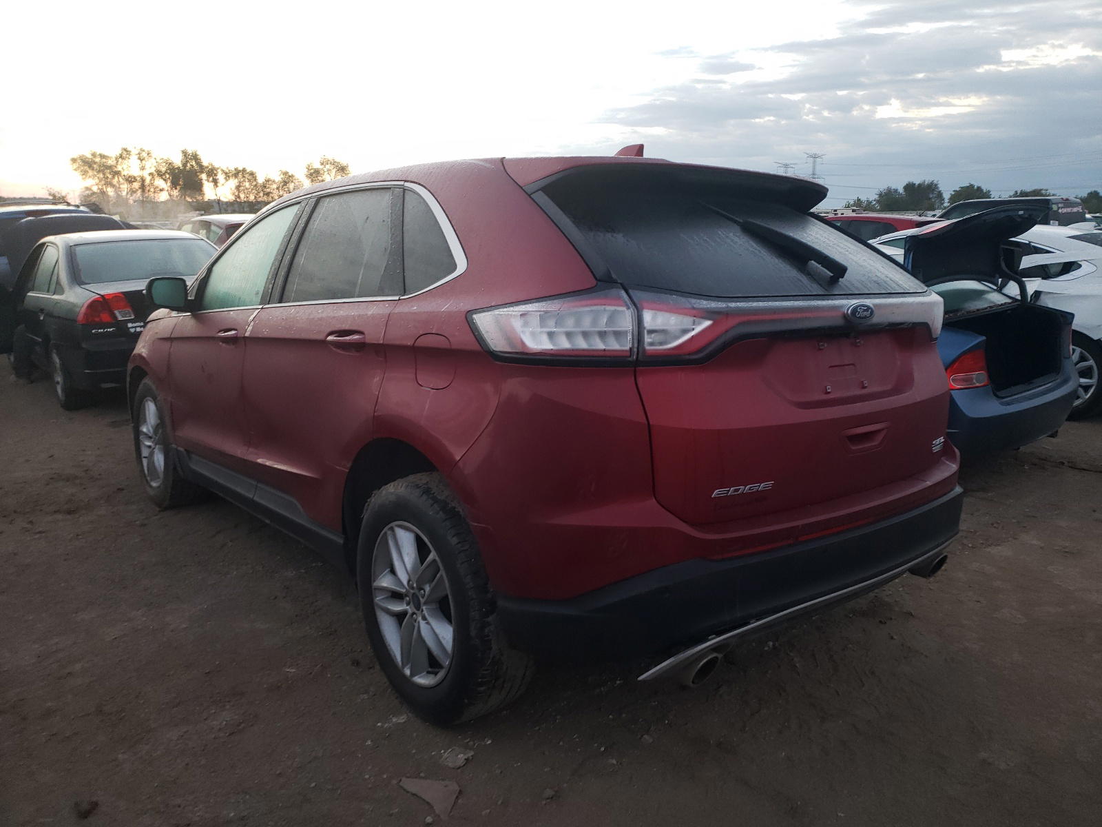Photo 3 from auction – 2016 FORD EDGE SEL with VIN 2FMPK4J91GBC30311