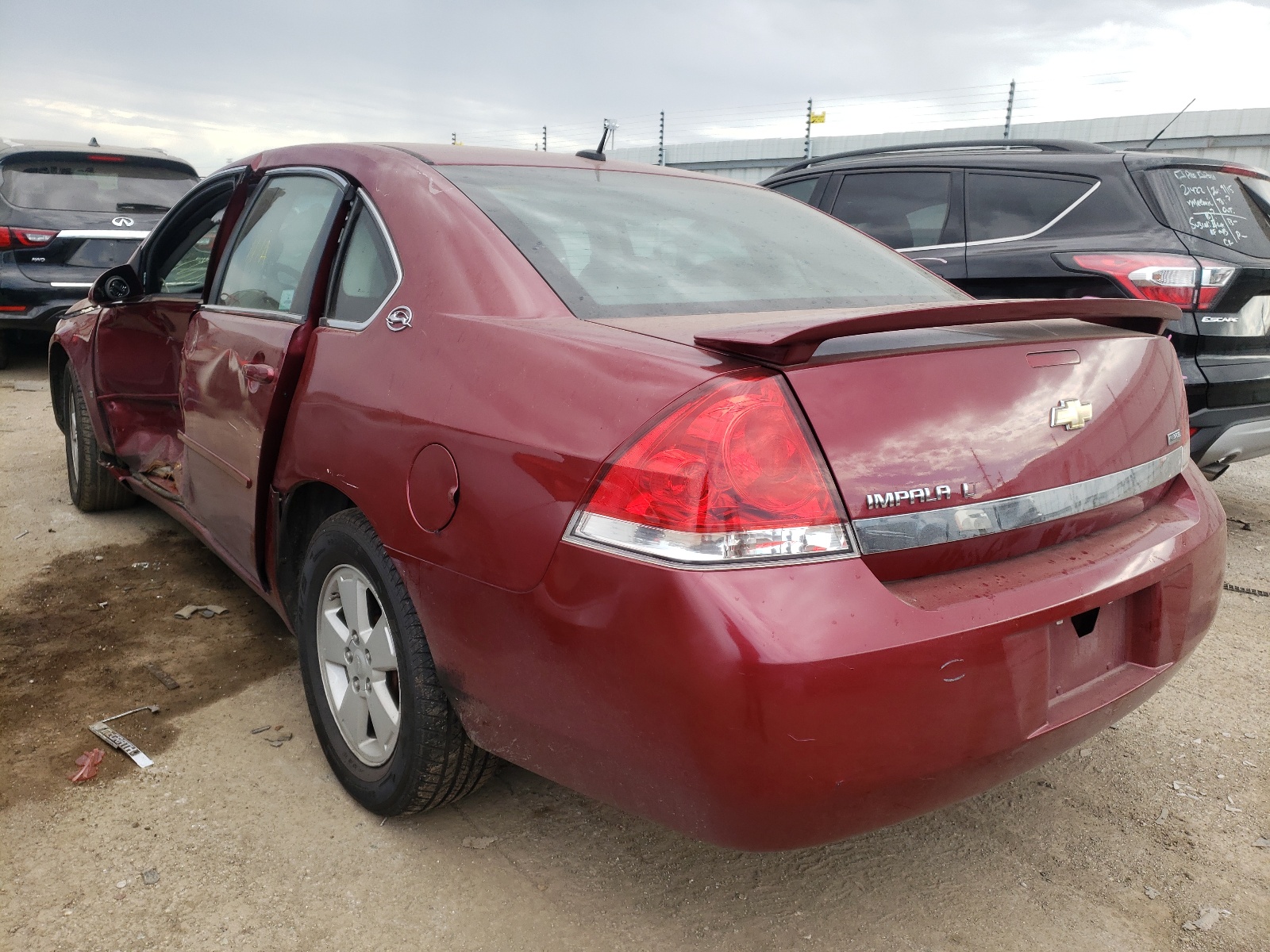 Photo 3 from auction – 2008 CHEVROLET IMPALA LT with VIN 2G1WT58K881326044