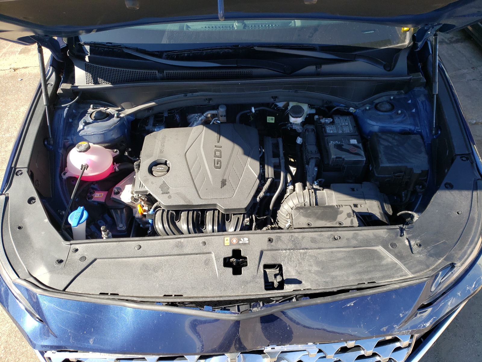 Photo 7 from auction – 2021 HYUNDAI SANTA FE S with VIN 5NMS2DAJ2MH356926