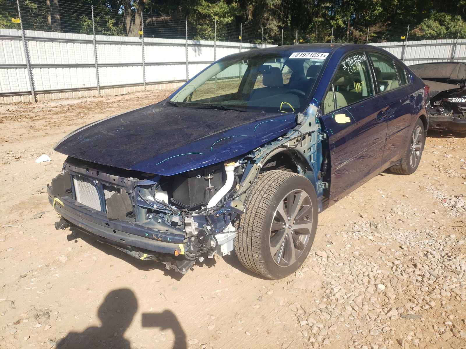 Photo 2 from auction – 2016 SUBARU LEGACY 2.5 with VIN 4S3BNAN64G3002825