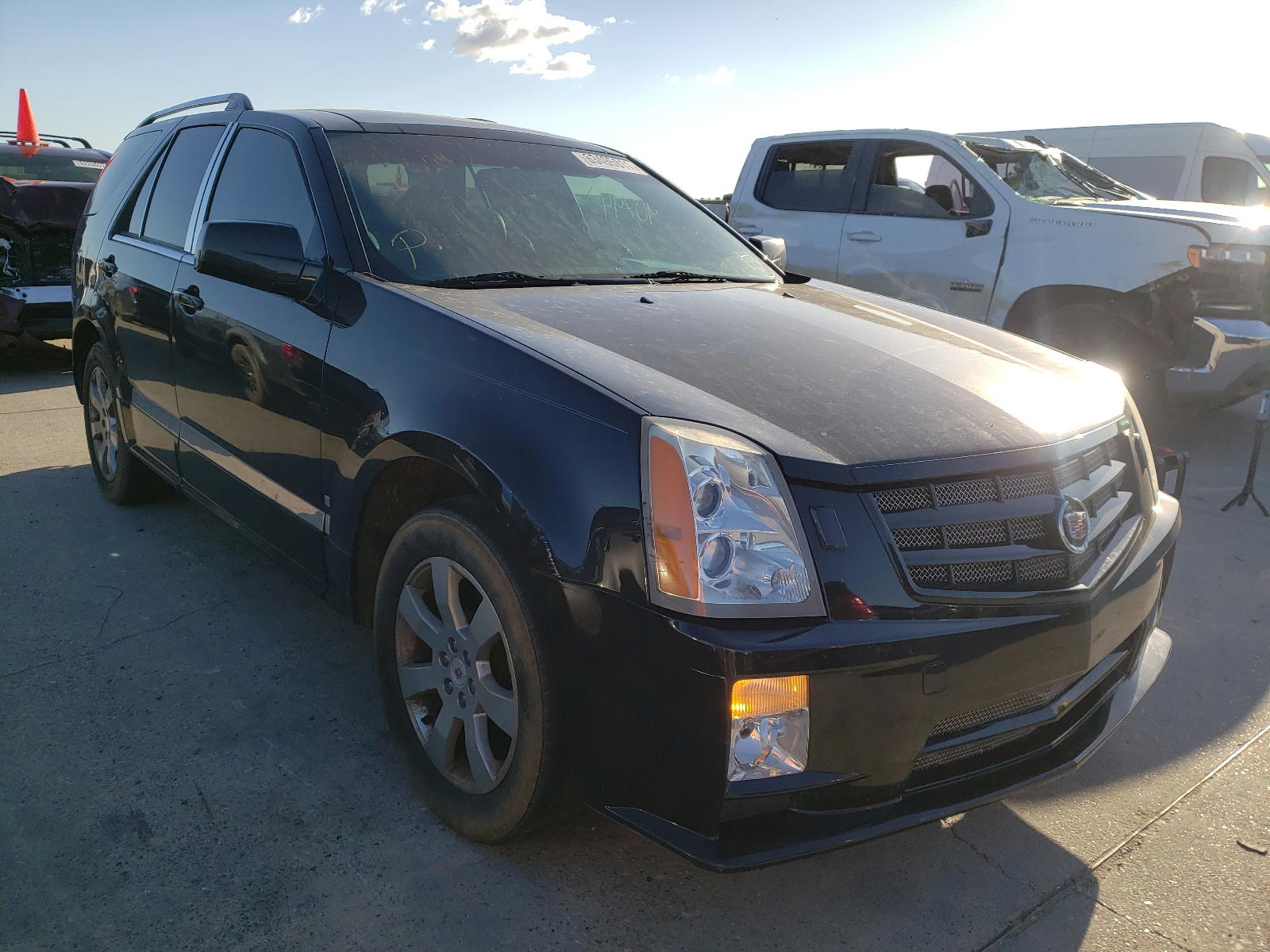 CADILLAC SRX 2009 with VIN 1GYEE437590158641 - Photo from auction