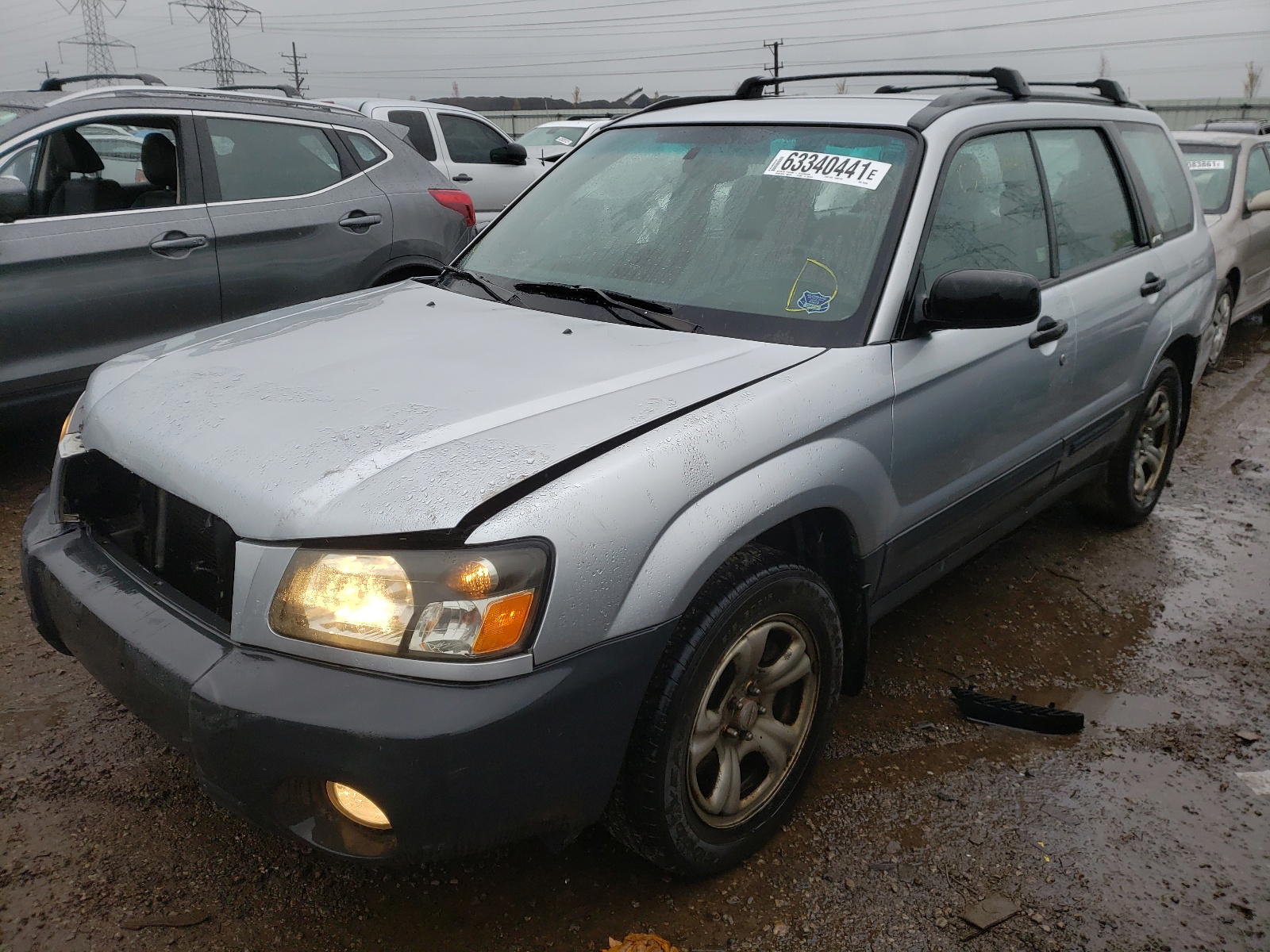 Photo 2 from auction – 2004 SUBARU FORESTER 2 with VIN JF1SG63604H742838