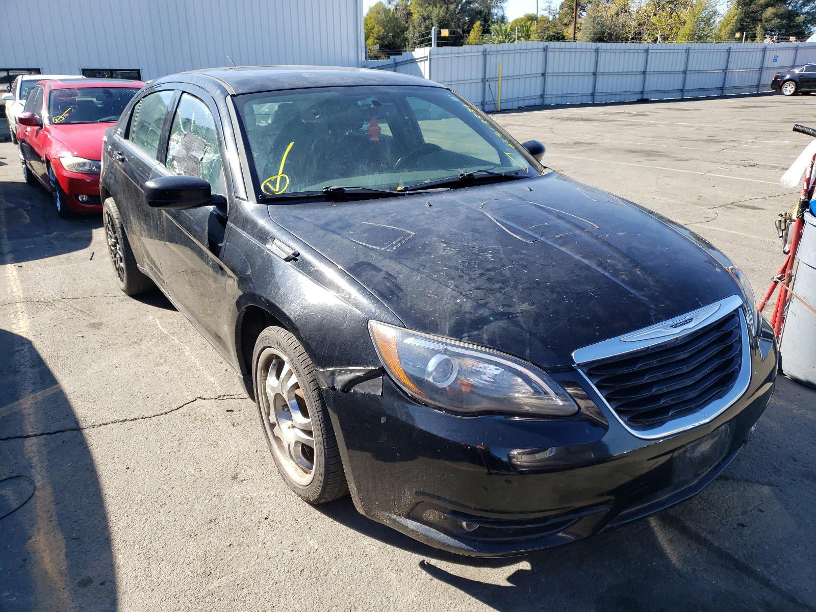 CHRYSLER 200 S 2012 with VIN 1C3CCBHG0CN277471 - Photo from auction
