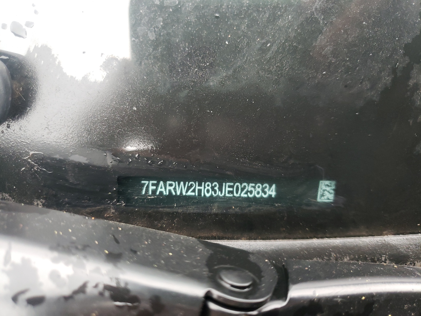 Photo 10 from auction – 2018 HONDA CR-V EXL with VIN 7FARW2H83JE025834
