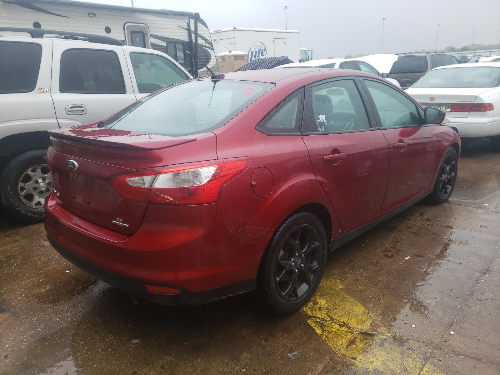Photo 4 from auction – 2013 FORD FOCUS SE with VIN 1FADP3F25DL220140