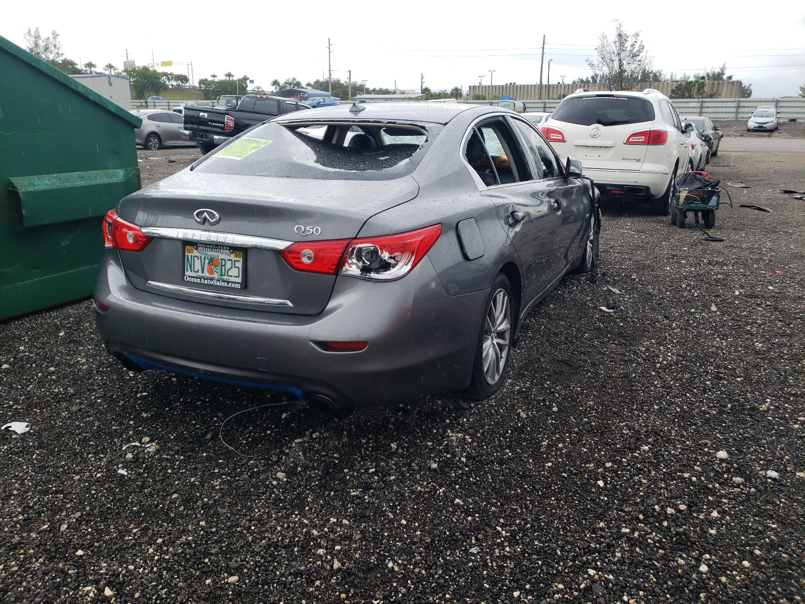 Photo 4 from auction – 2017 INFINITI Q50 PREMIU with VIN JN1EV7AP6HM739845
