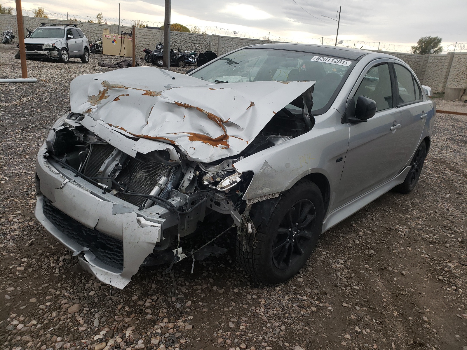 Photo 2 from auction – 2017 MITSUBISHI LANCER ES with VIN JA32U2FU5HU014062