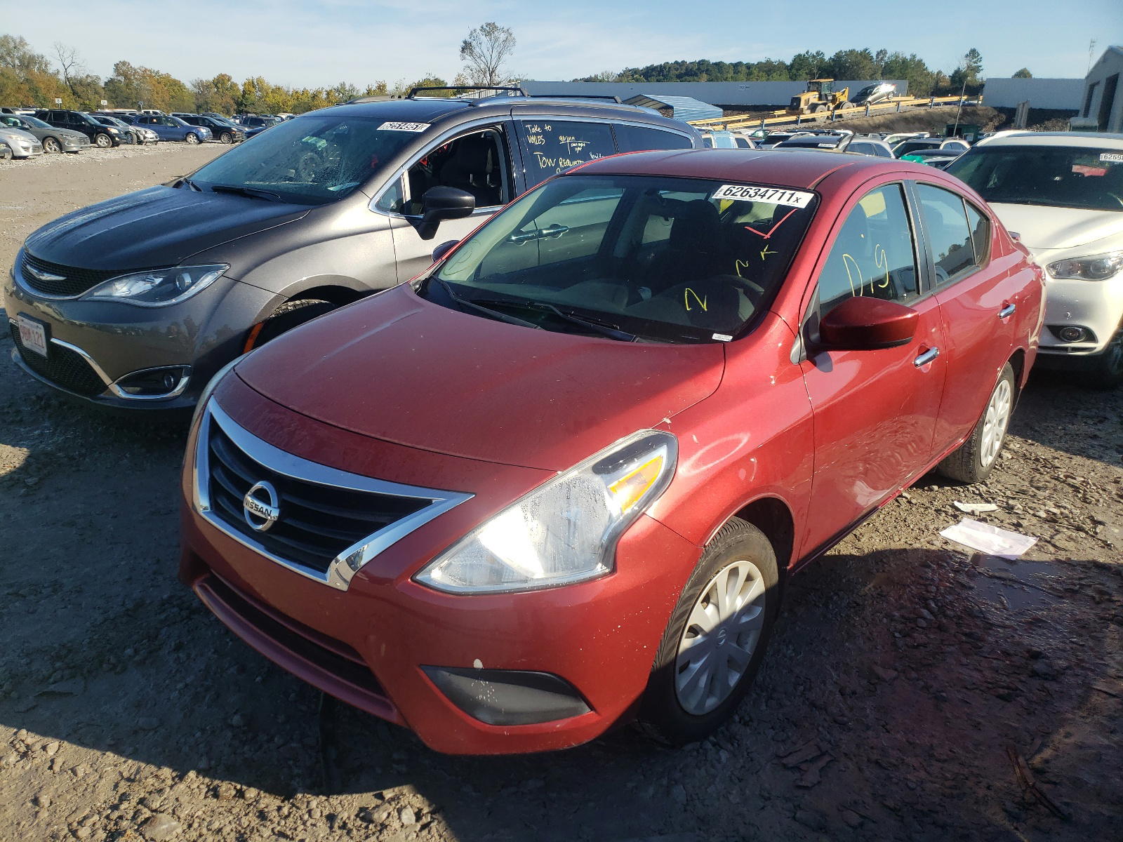 Photo 2 from auction – 2016 NISSAN VERSA S with VIN 3N1CN7AP9GL907932