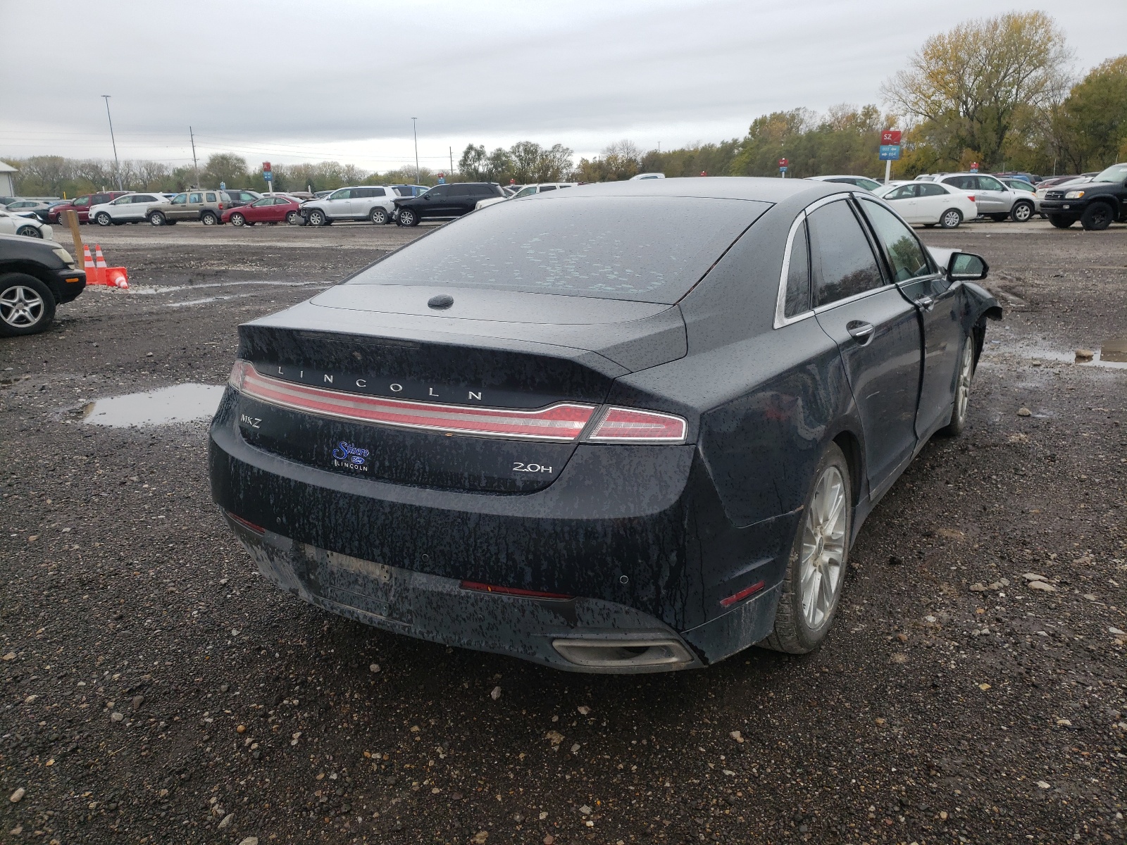 Photo 4 from auction – 2014 LINCOLN MKZ HYBRID with VIN 3LN6L2LU6ER815415