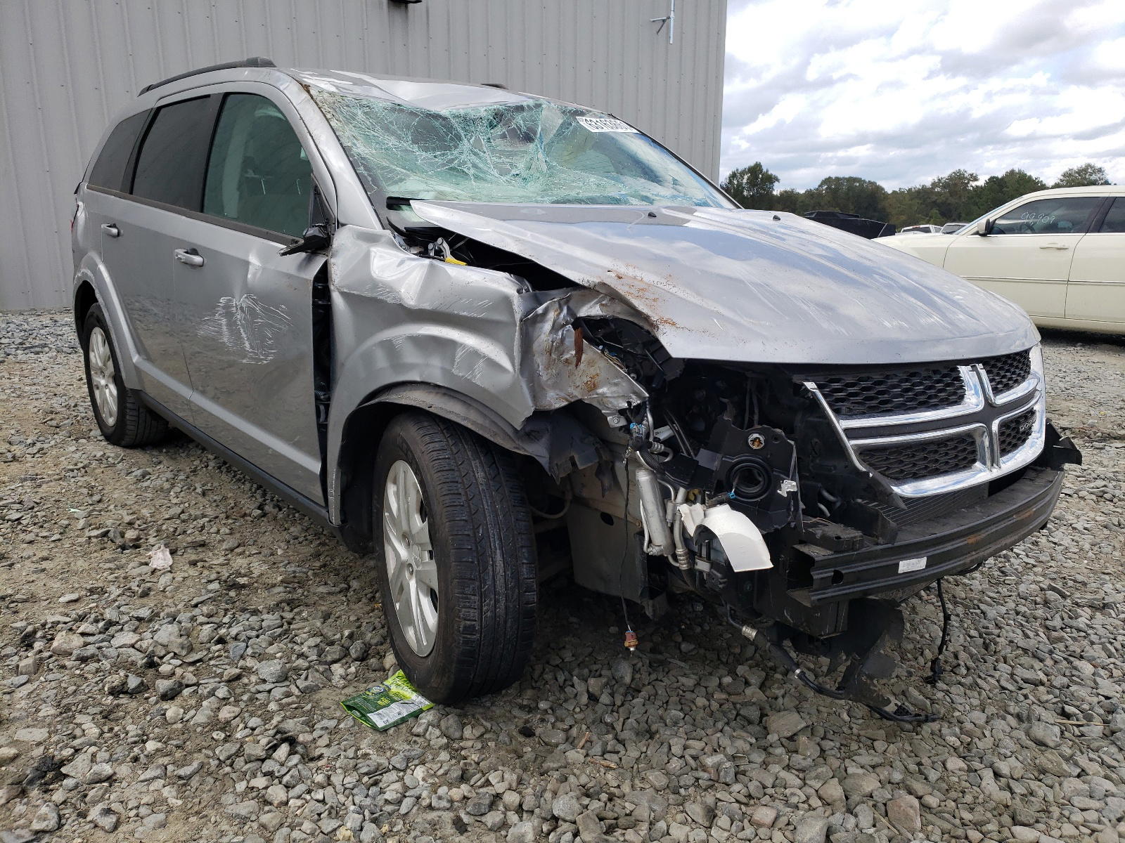 DODGE JOURNEY SE 2019 with VIN 3C4PDCBB1KT701350 - Photo from auction