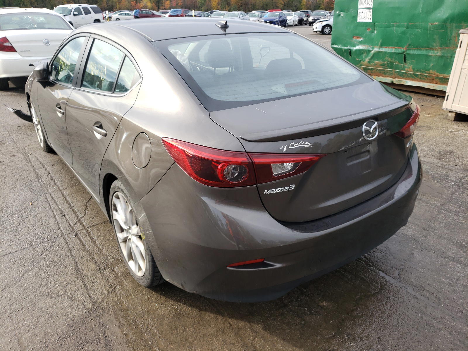 Photo 3 from auction – 2014 MAZDA 3 TOURING with VIN JM1BM1V30E1111588