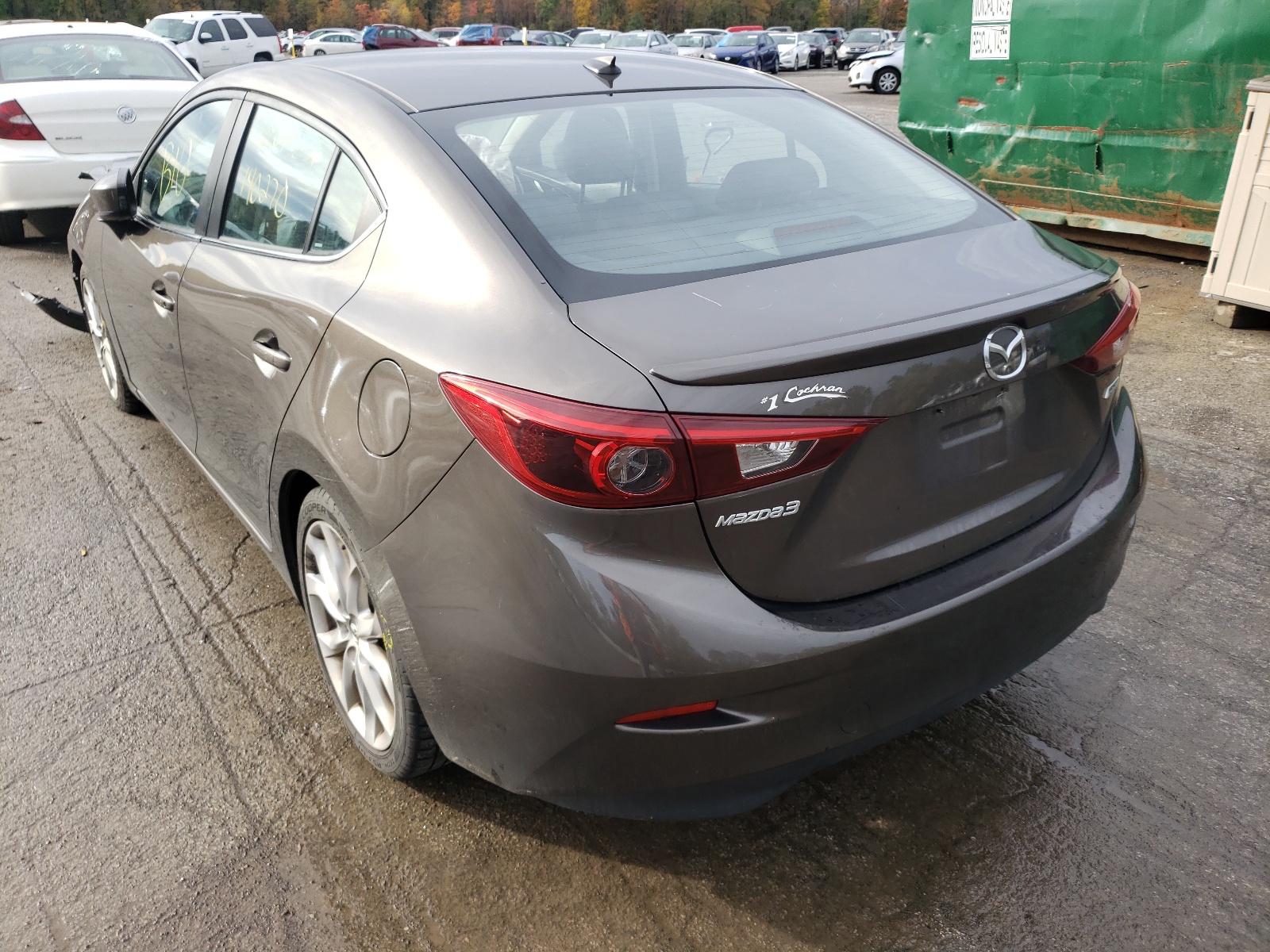 Zdjęcie 3 z aukcji – 2014 MAZDA 3 TOURING z VIN JM1BM1V30E1111588