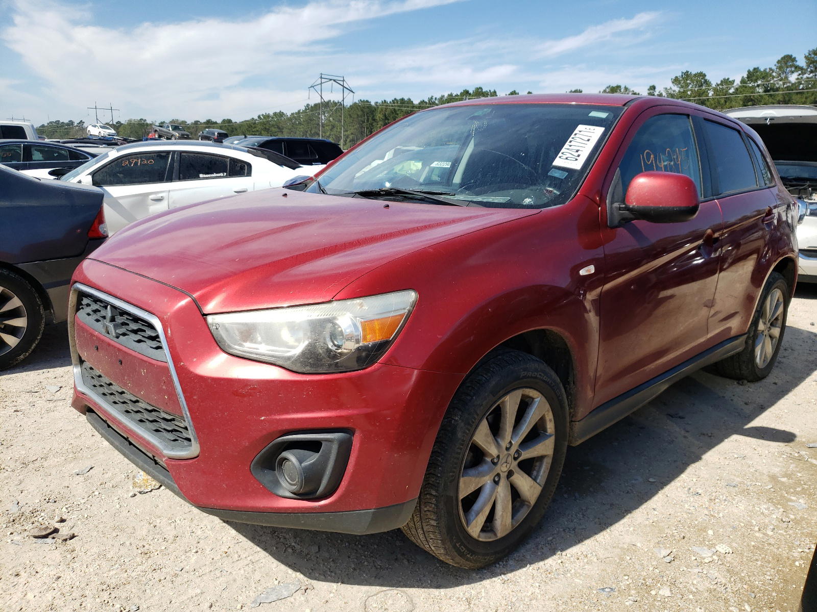 Photo 2 from auction – 2013 MITSUBISHI OUTLANDER with VIN 4A4AP3AU7DE009167