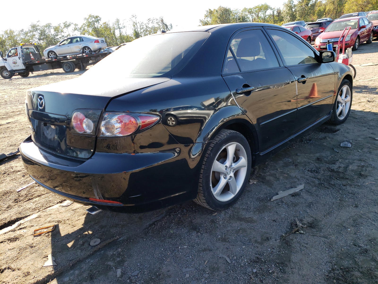 Photo 4 from auction – 2008 MAZDA 6 I with VIN 1YVHP80C385M11523