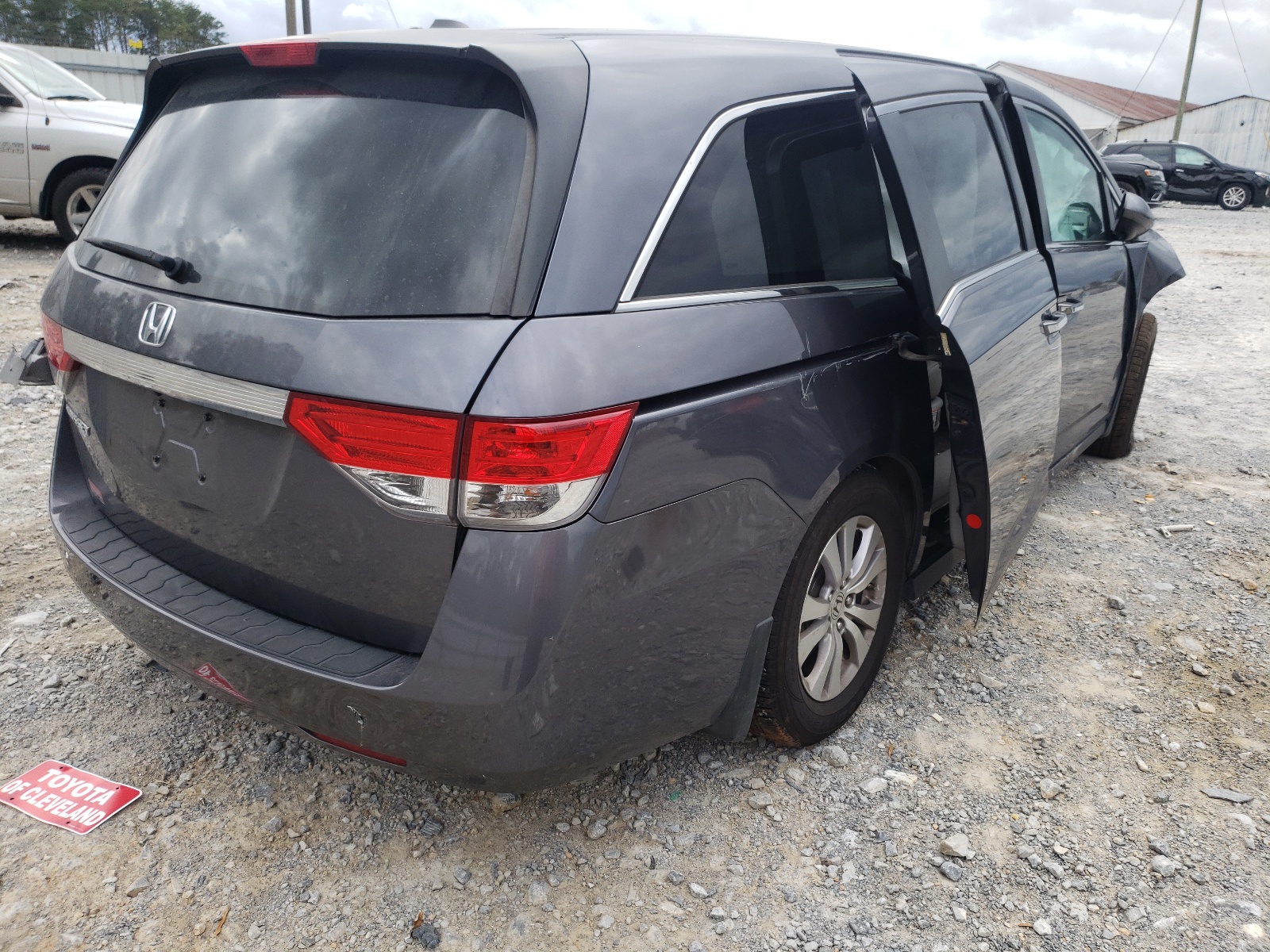 Photo 4 from auction – 2016 HONDA ODYSSEY EX with VIN 5FNRL5H67GB123214