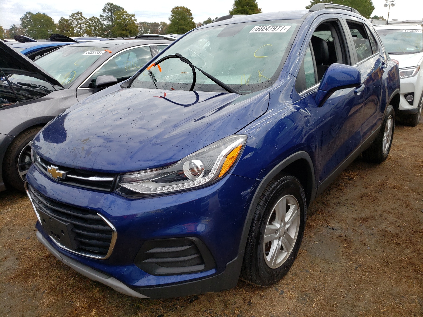Photo 2 from auction – 2017 CHEVROLET TRAX 1LT with VIN 3GNCJPSB7HL186188